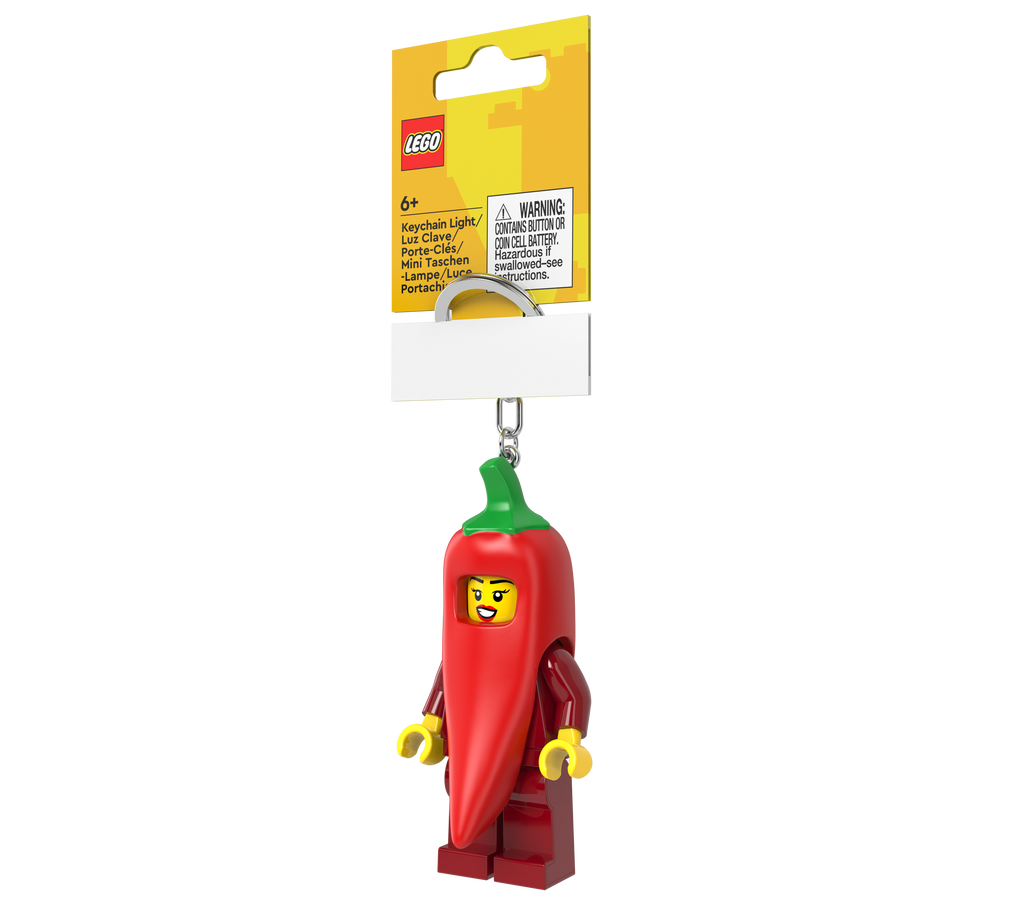 LEGO Minifigures Keychain Light Chili Costume