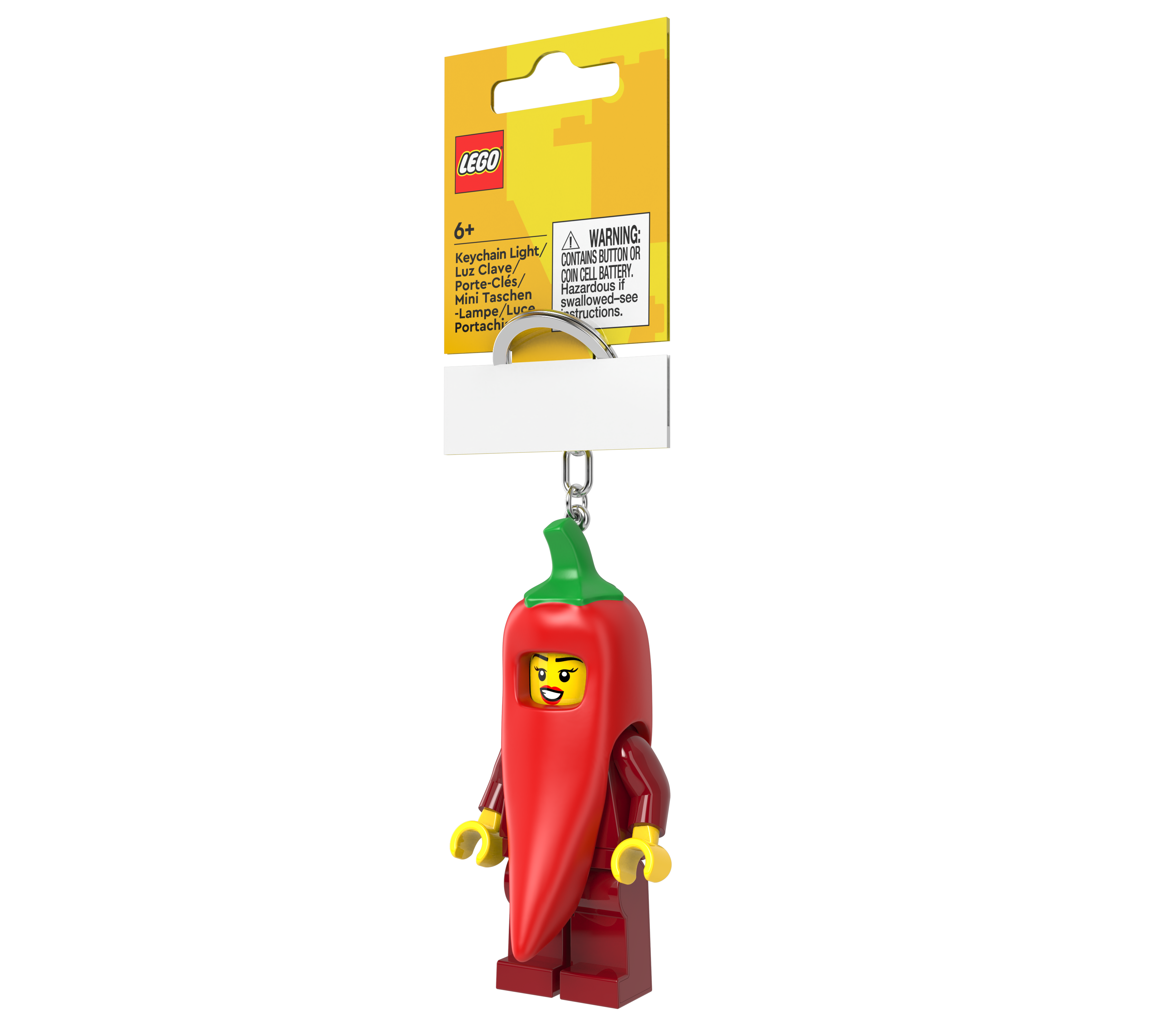 LEGO Minifigures Keychain Light Chili Costume