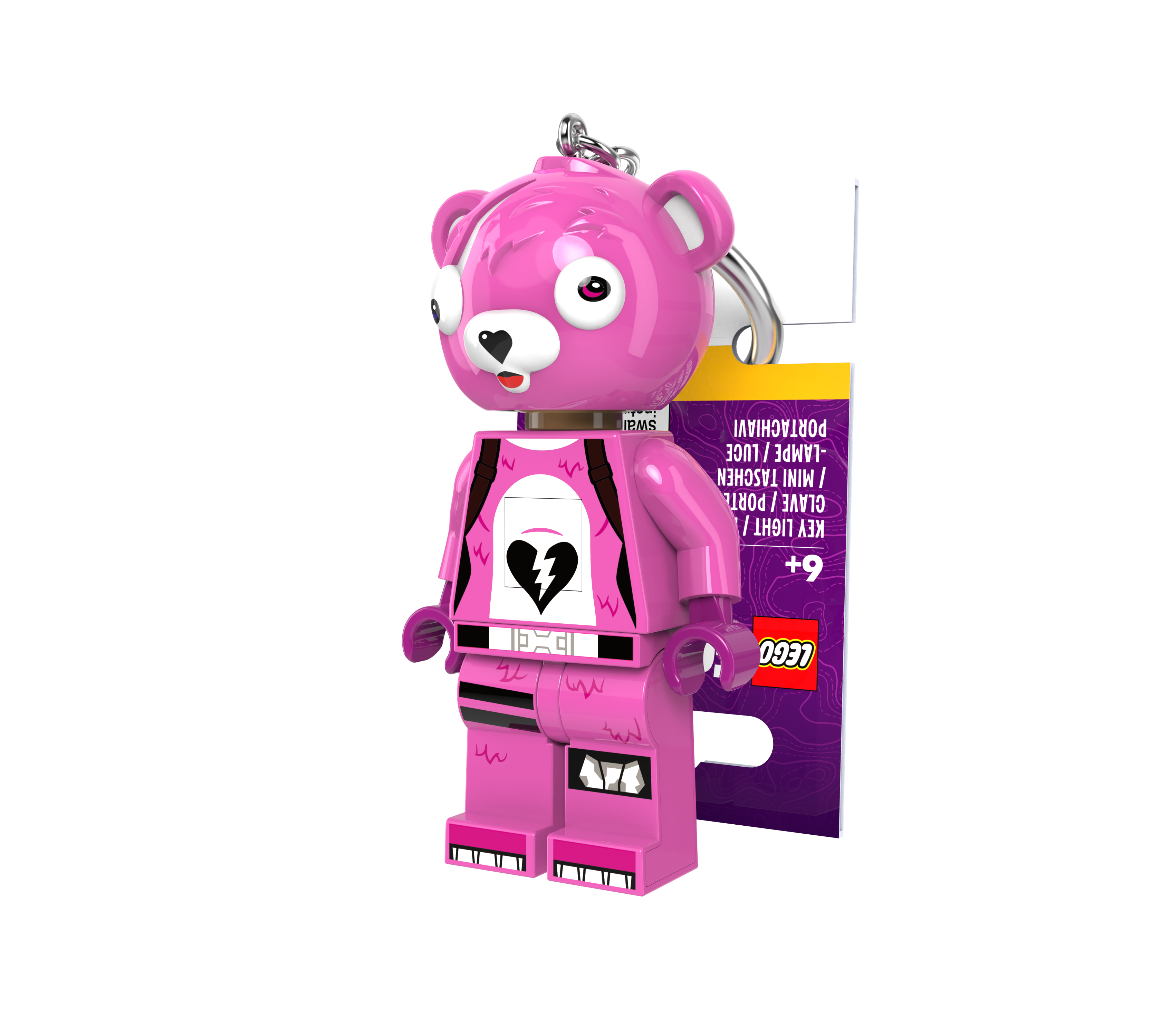 LEGO FORTNITE Keychain Light- Cuddle Team Leader