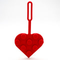 LEGO 2x2 Heart Red Bag Tag