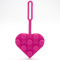 LEGO 2x2 Heart Pink Bag Tag