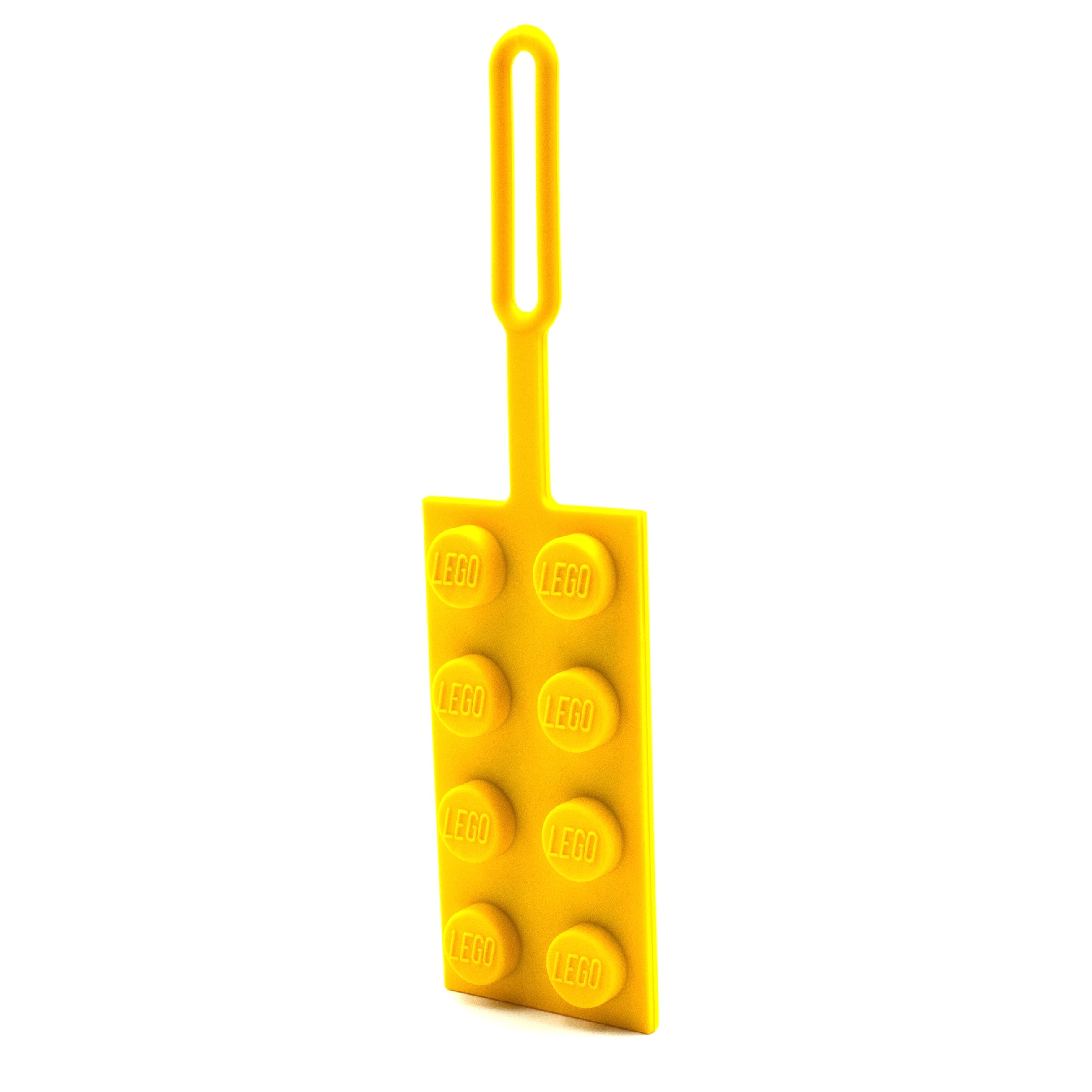 LEGO 2x4 Yellow Bag Tag