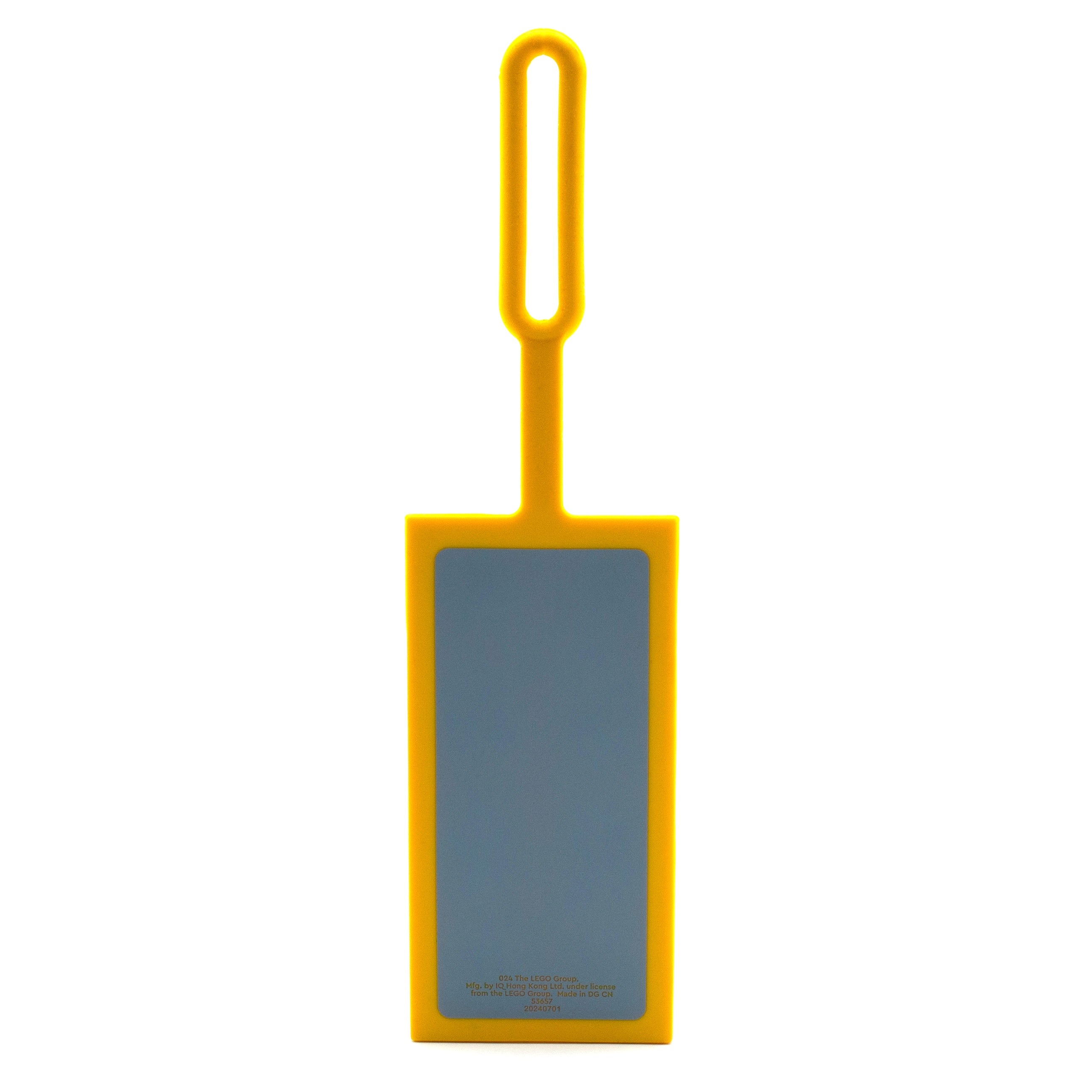 LEGO 2x4 Yellow Bag Tag