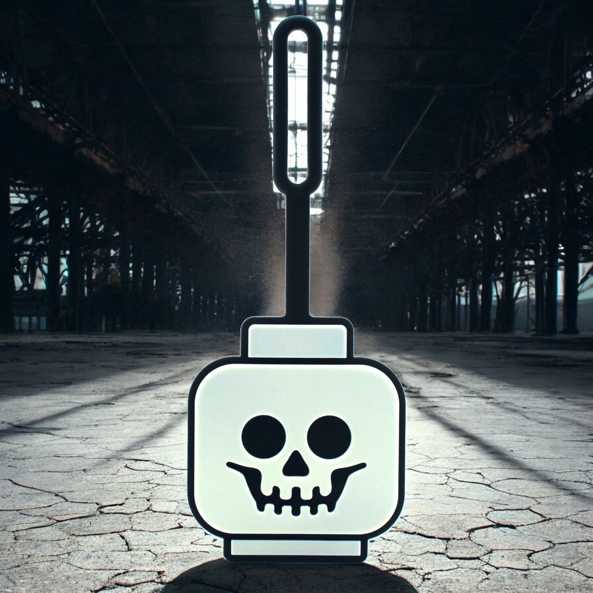 LEGO Glow in the Dark Skeleton Bag Tag