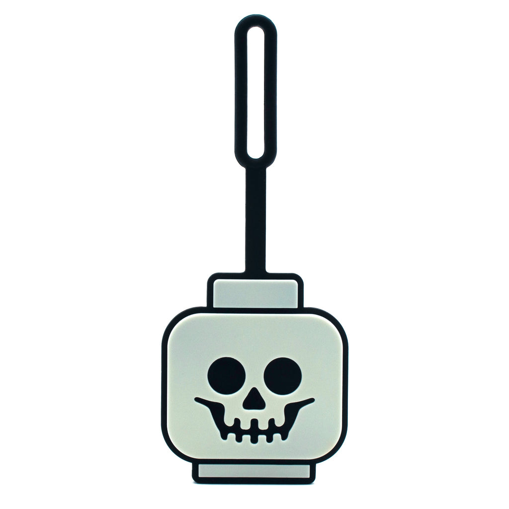 LEGO Glow in the Dark Skeleton Bag Tag