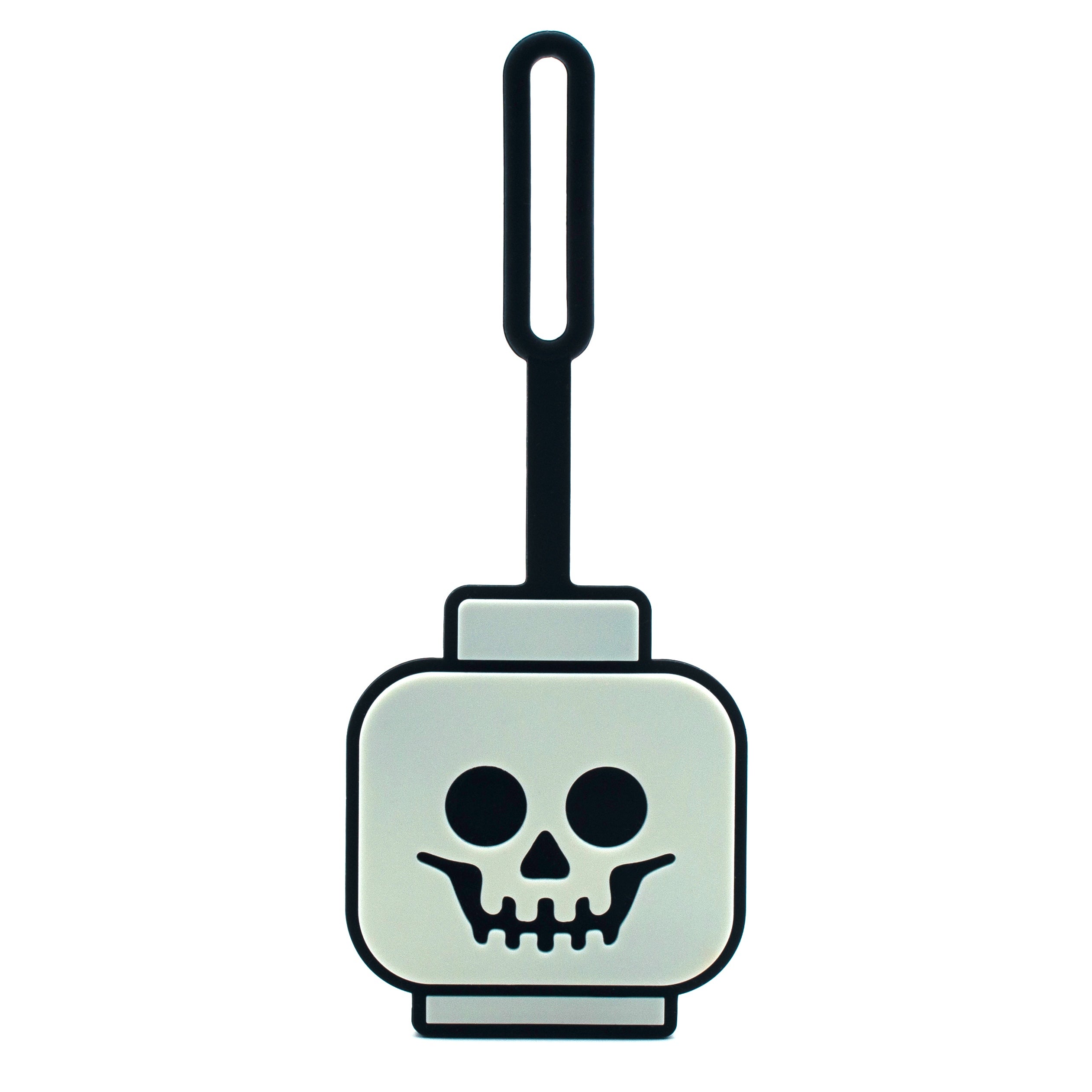LEGO Glow in the Dark Skeleton Bag Tag