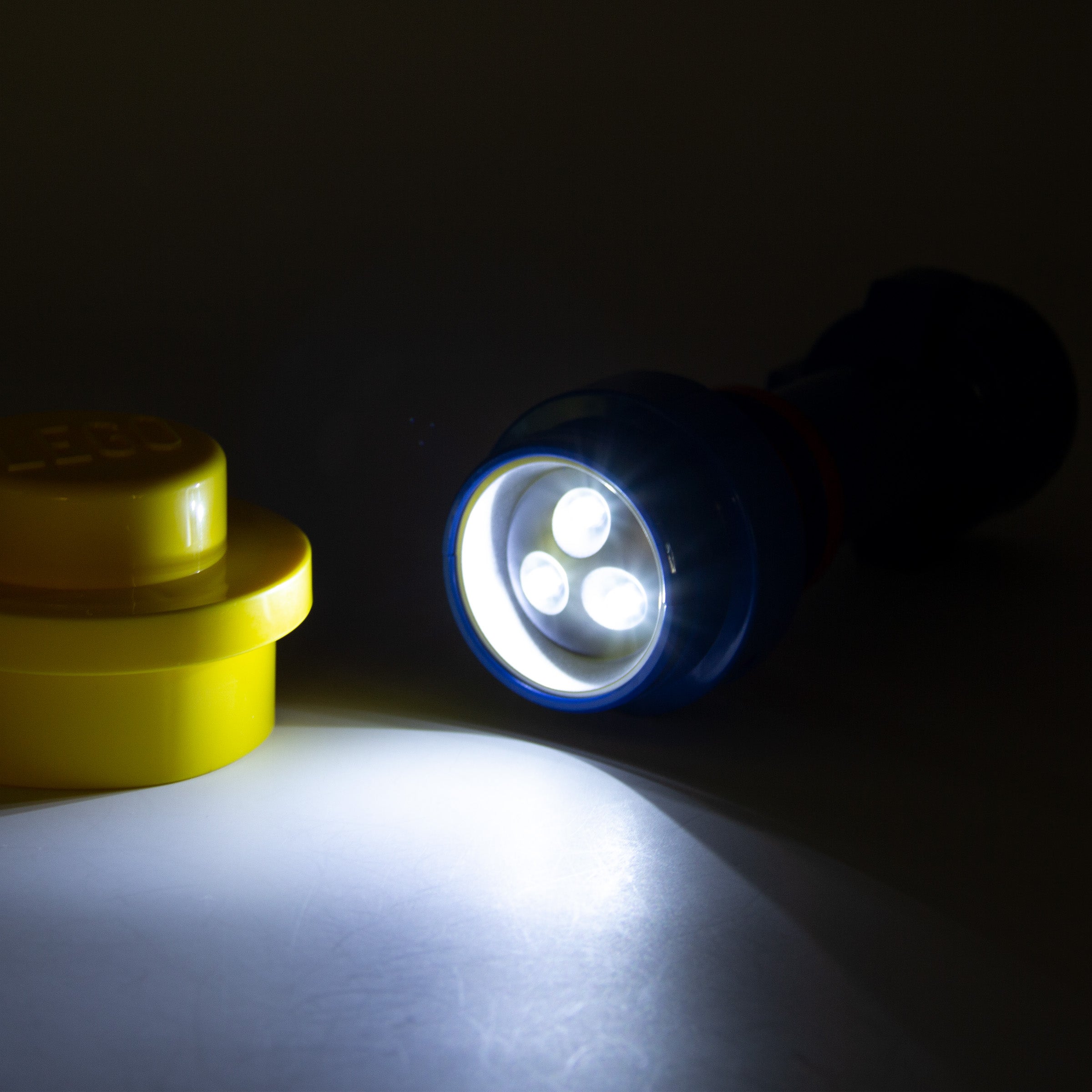 LEGO ICONIC TORCH - BLUE/YELLOW