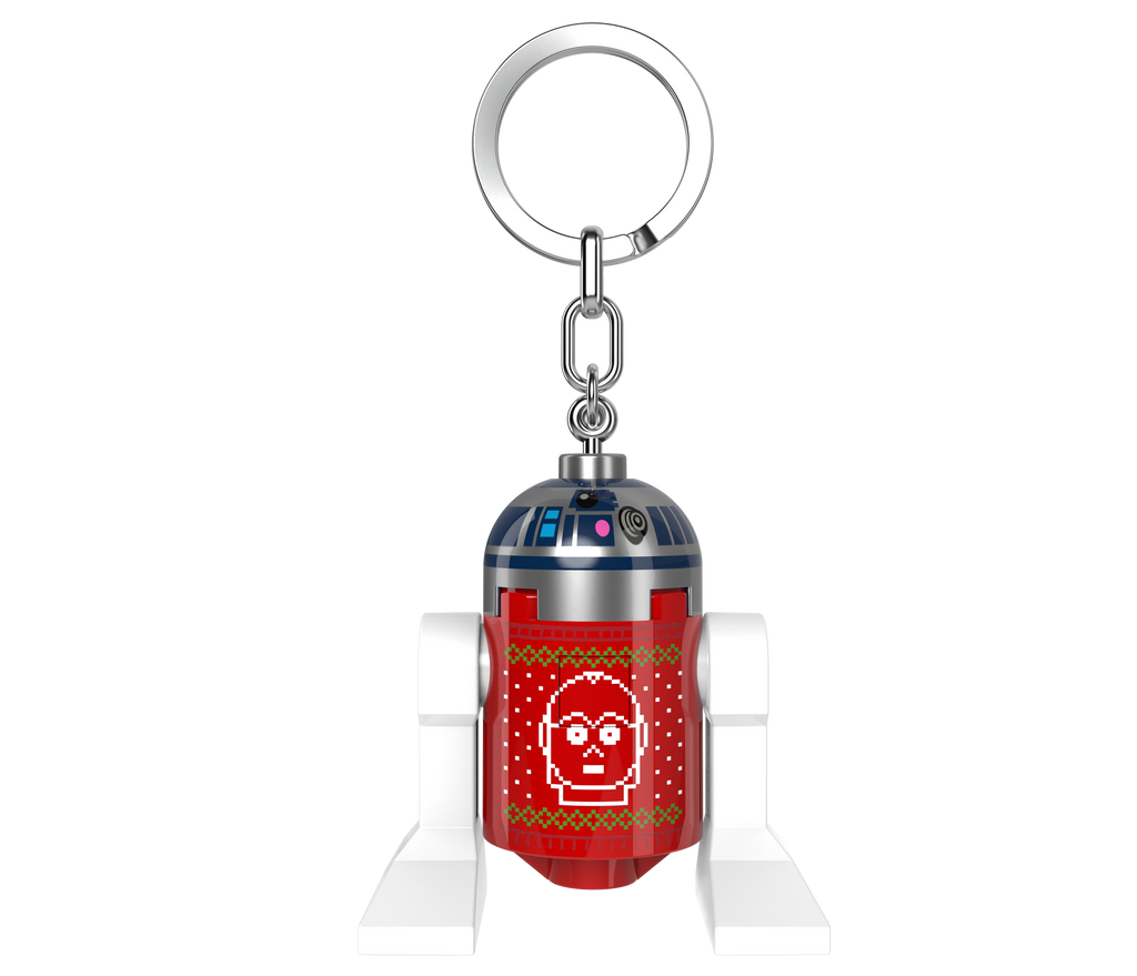 LEGO STAR WARS Keychain Light R2-D2 Holiday