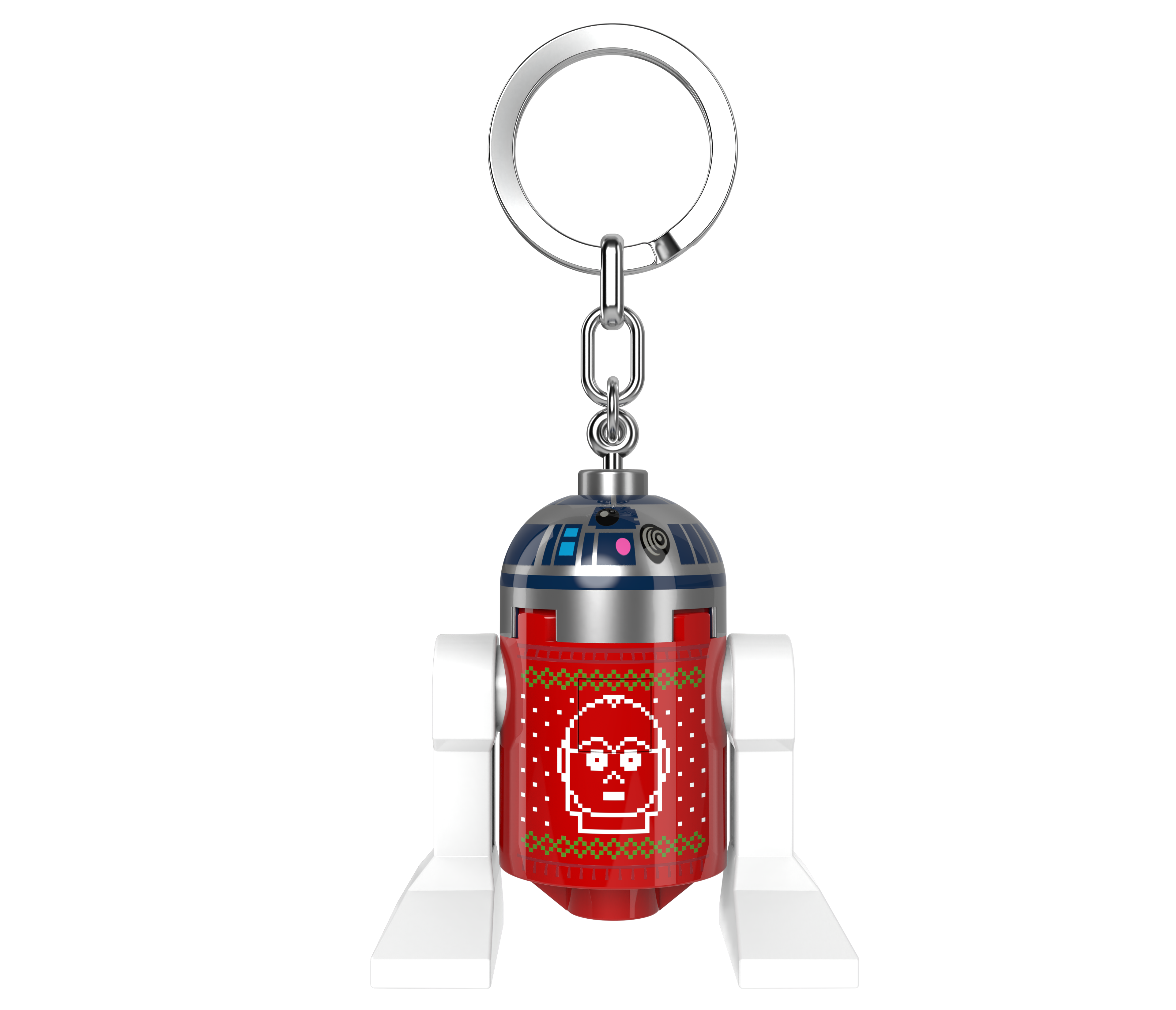 LEGO STAR WARS Keychain Light R2-D2 Holiday