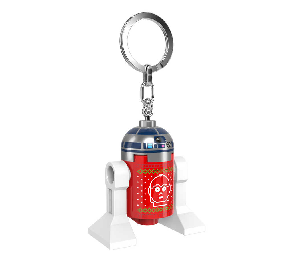 LEGO STAR WARS Keychain Light R2-D2 Holiday