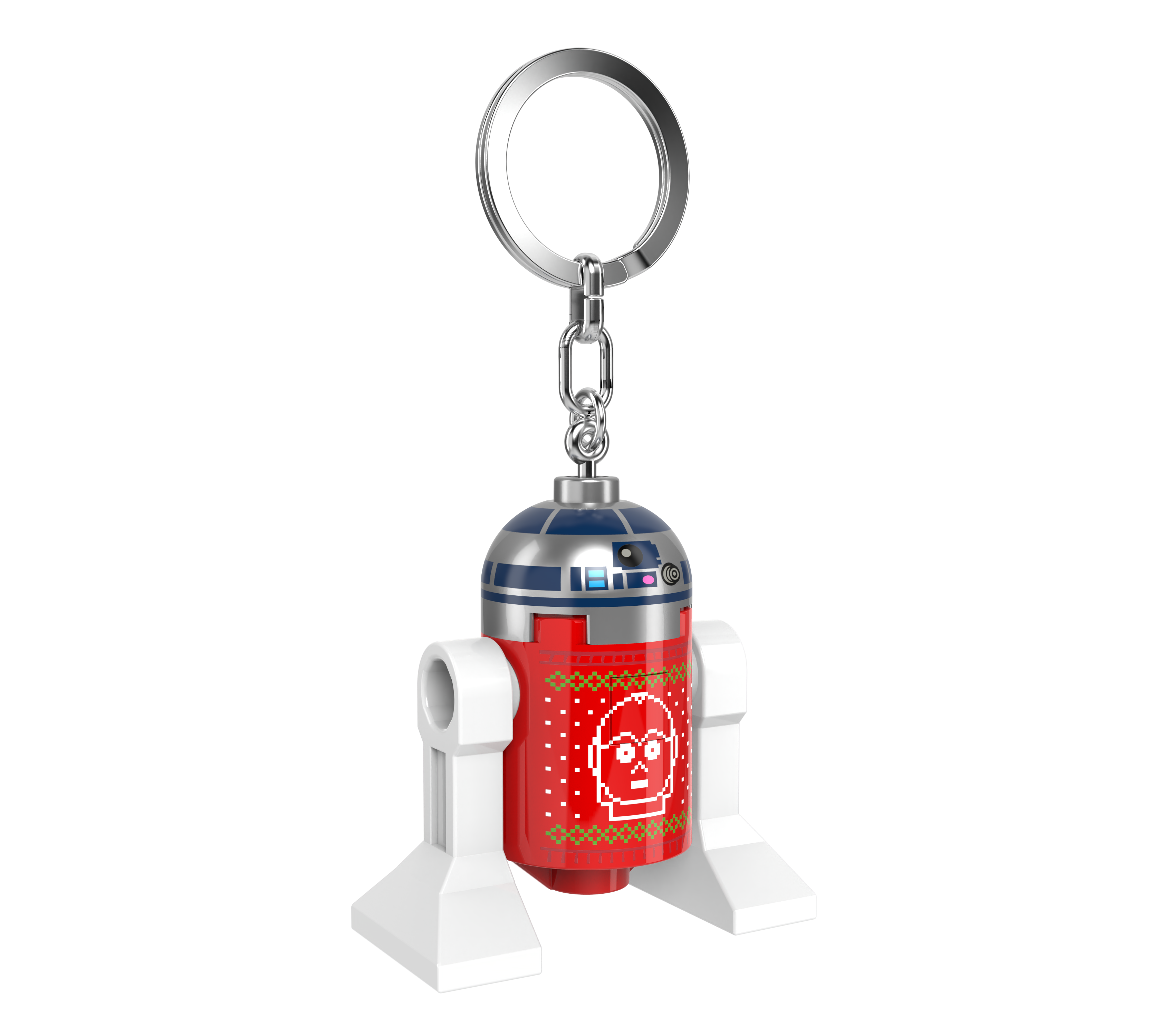 LEGO STAR WARS Keychain Light R2-D2 Holiday