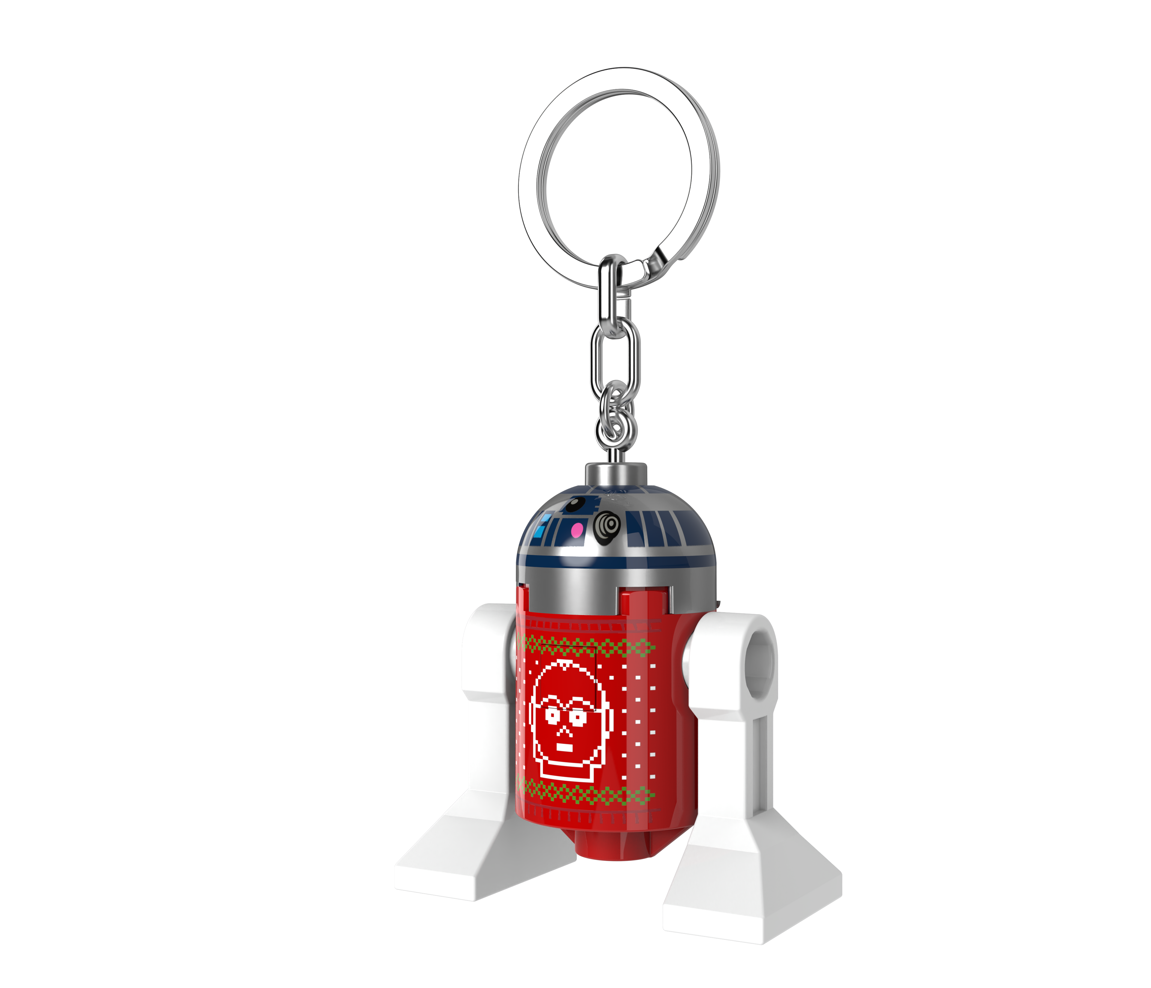 LEGO STAR WARS Keychain Light R2-D2 Holiday