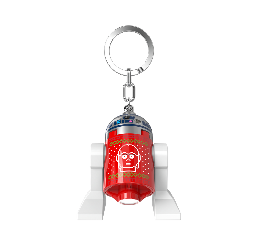 LEGO STAR WARS Keychain Light R2-D2 Holiday