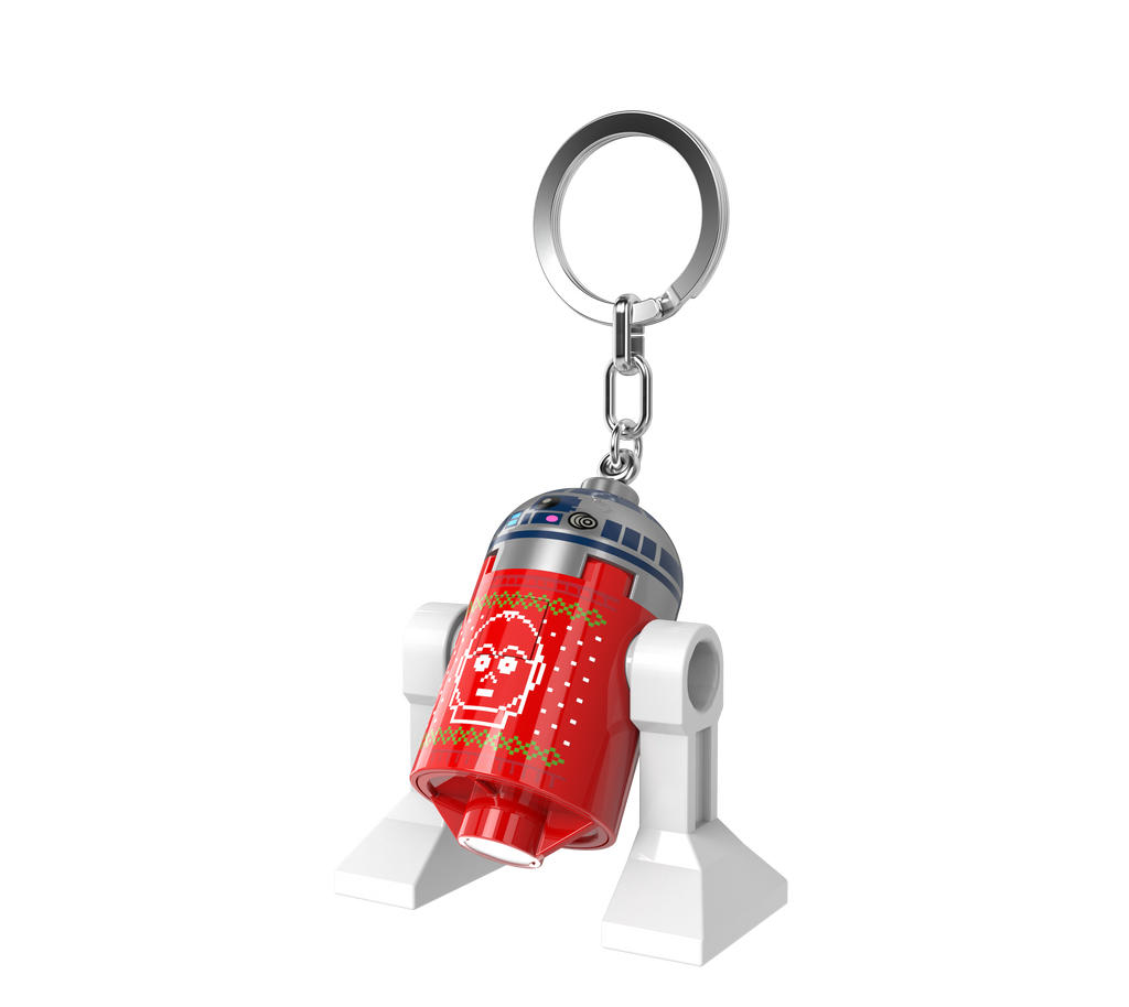 LEGO STAR WARS Keychain Light R2-D2 Holiday