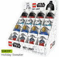 LEGO® STAR WARS™ Keychain Light CDU – 16 Piece Holiday Sweater Assortment