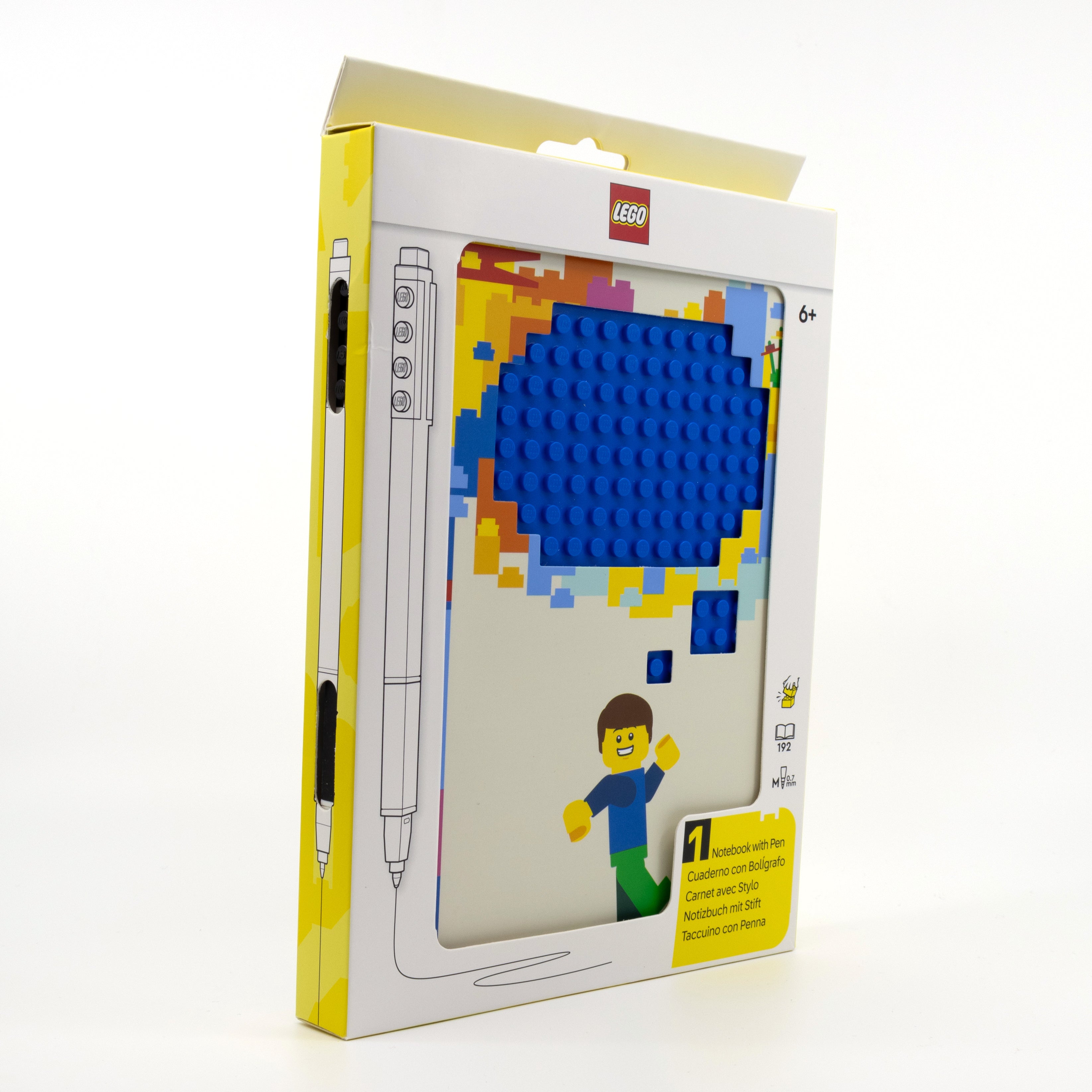 LEGO Notebook & Gel Pen Reclaim & Recyclable - Thoughts