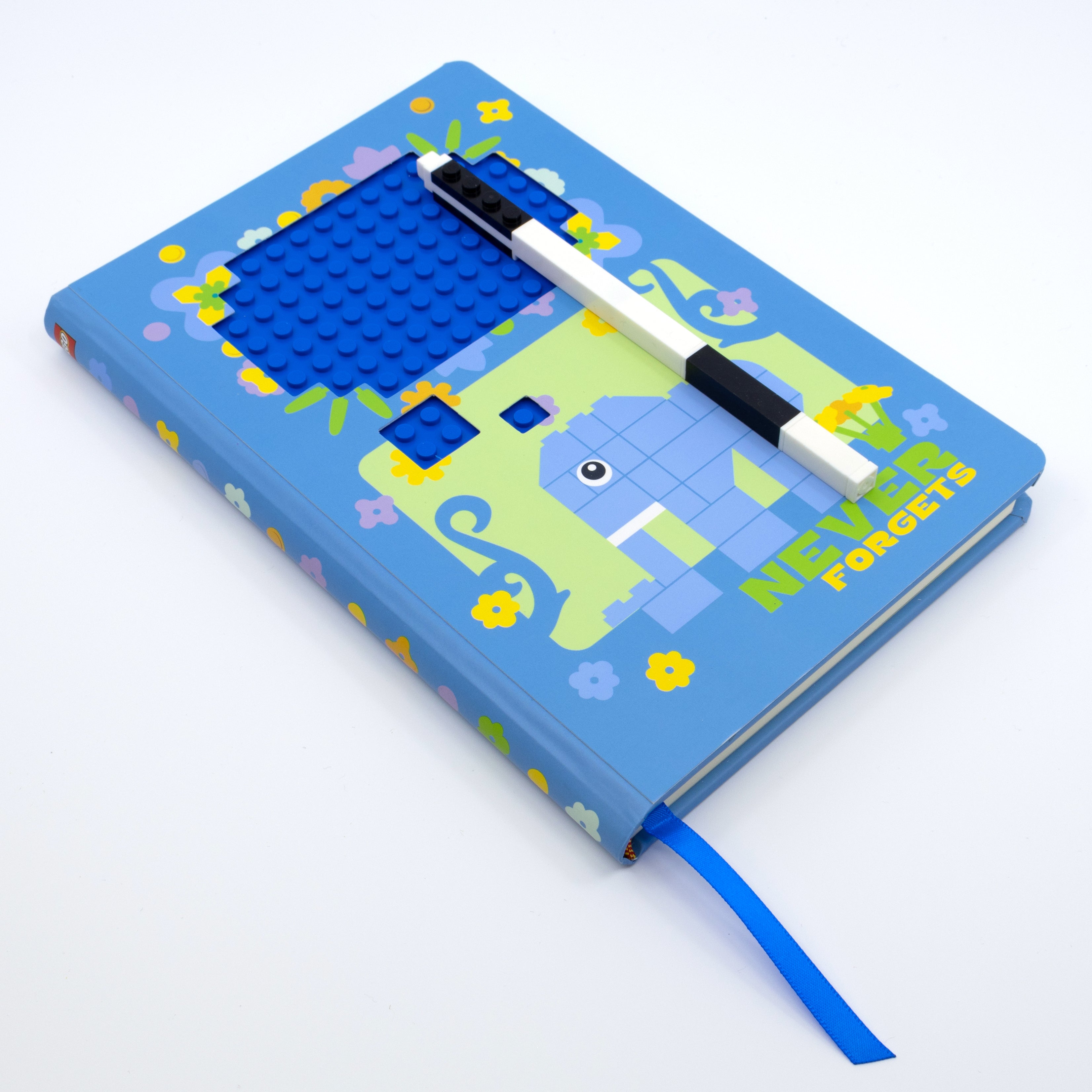 LEGO Notebook & Gel Pen Reclaim & Recyclable - Elephant
