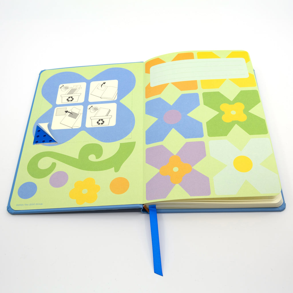 LEGO Notebook & Gel Pen Reclaim & Recyclable - Elephant