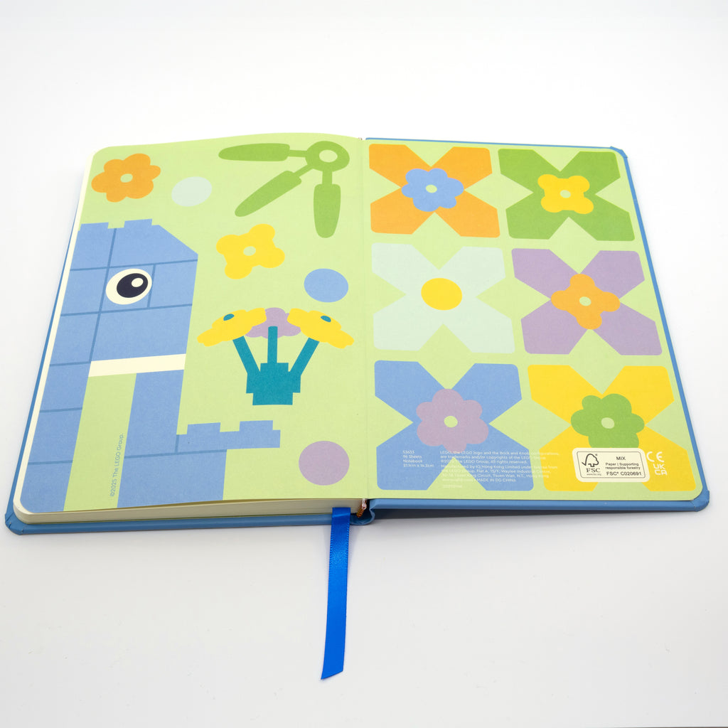 LEGO Notebook & Gel Pen Reclaim & Recyclable - Elephant