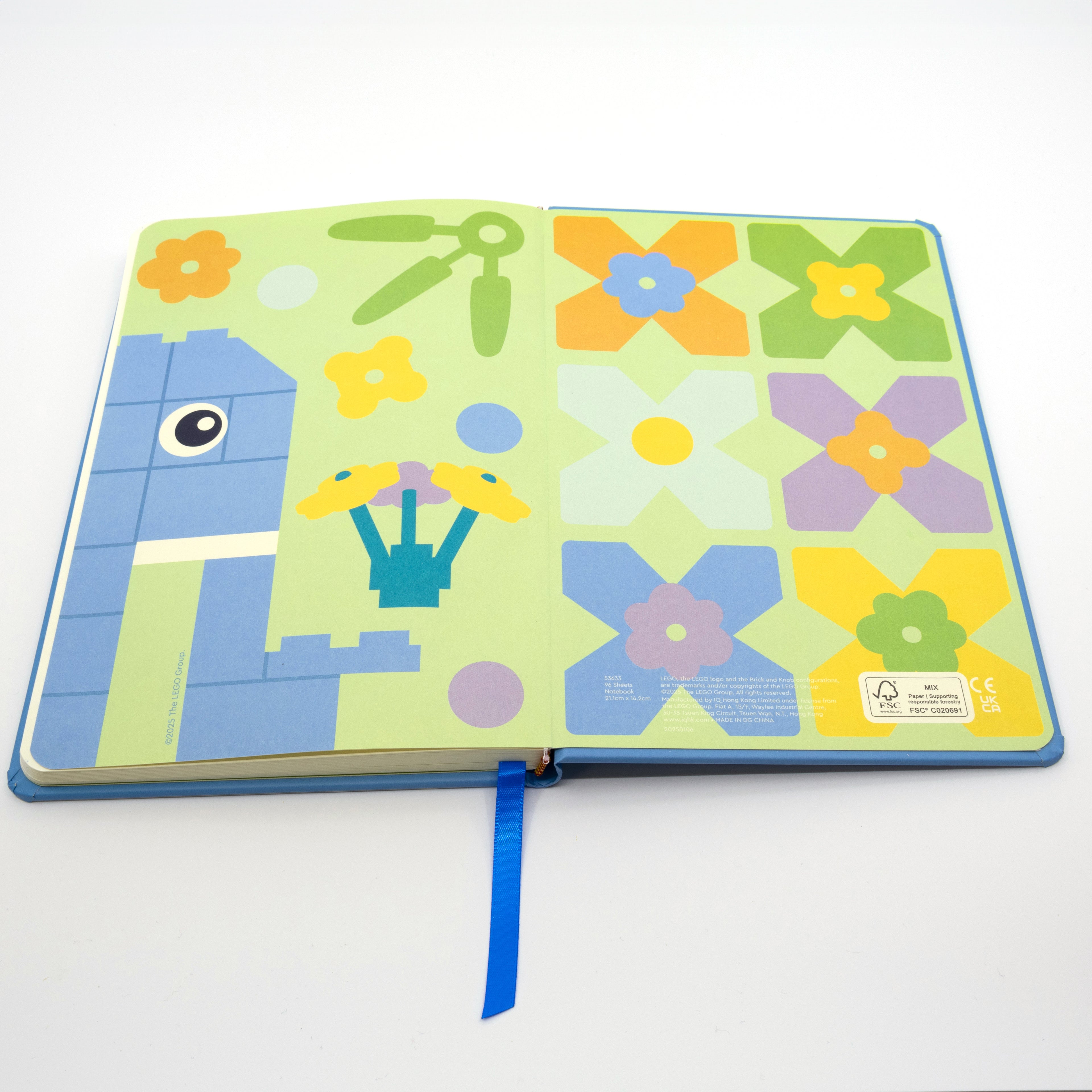 LEGO Notebook & Gel Pen Reclaim & Recyclable - Elephant