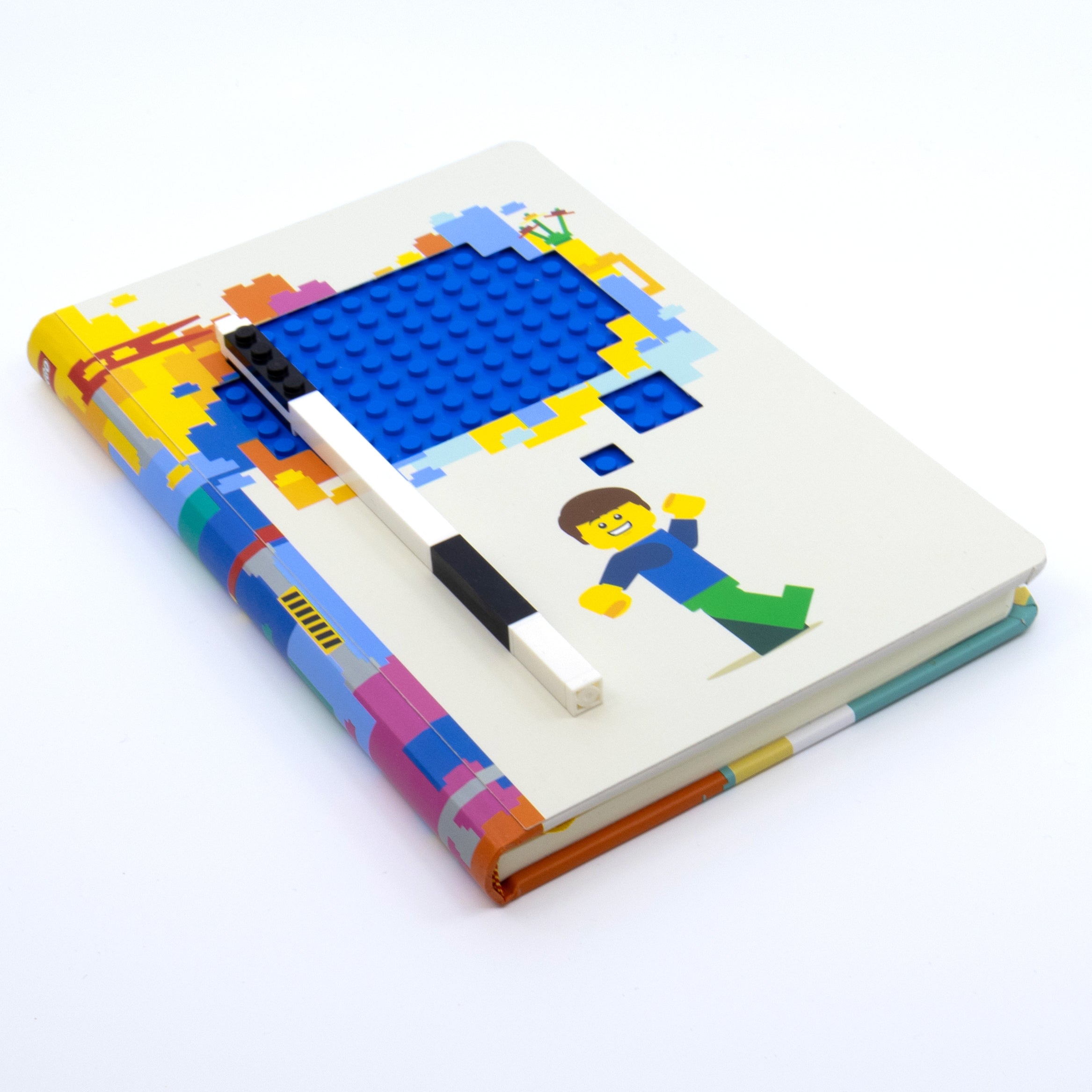 LEGO Notebook & Gel Pen Reclaim & Recyclable - Thoughts