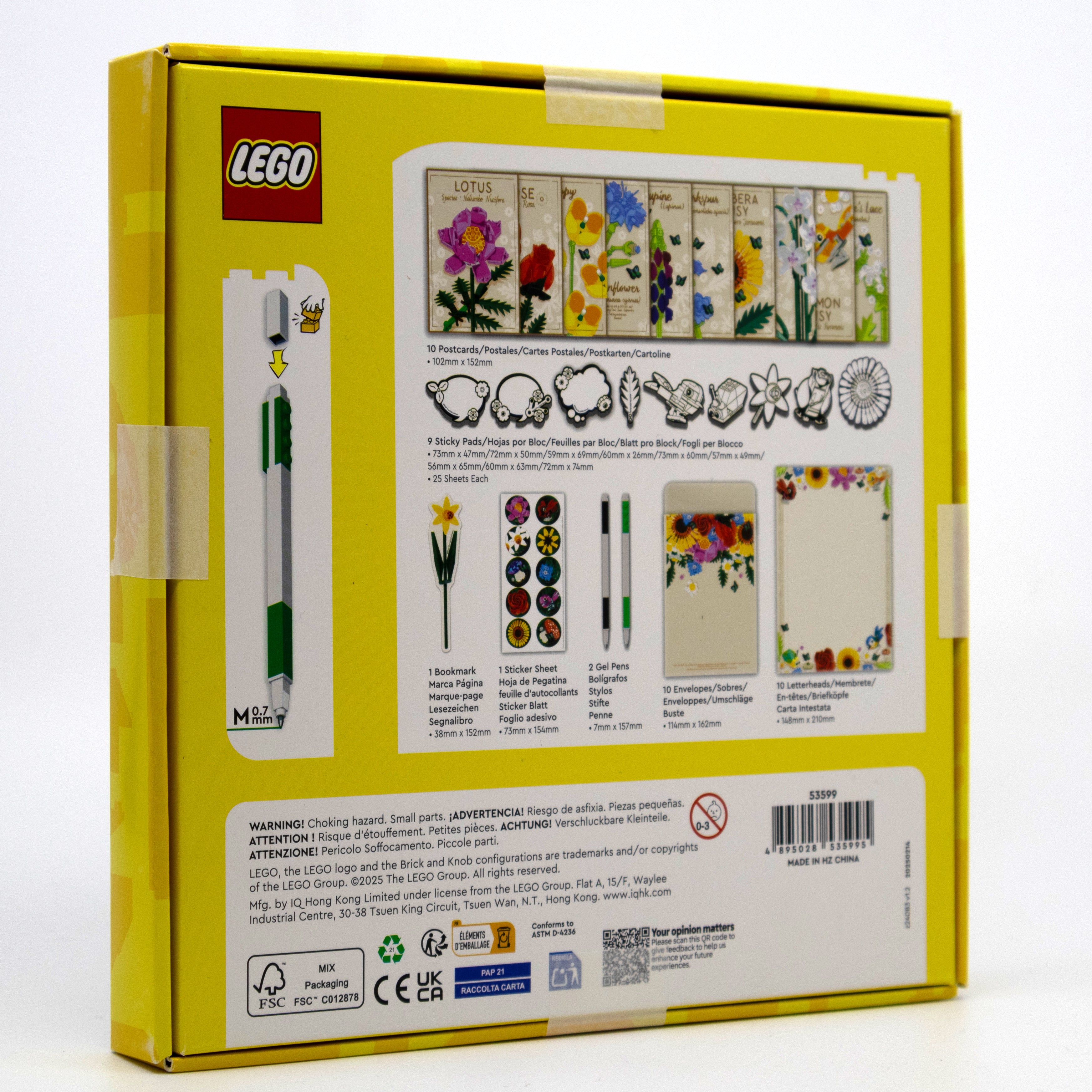 LEGO Stationery Set - Botanicals