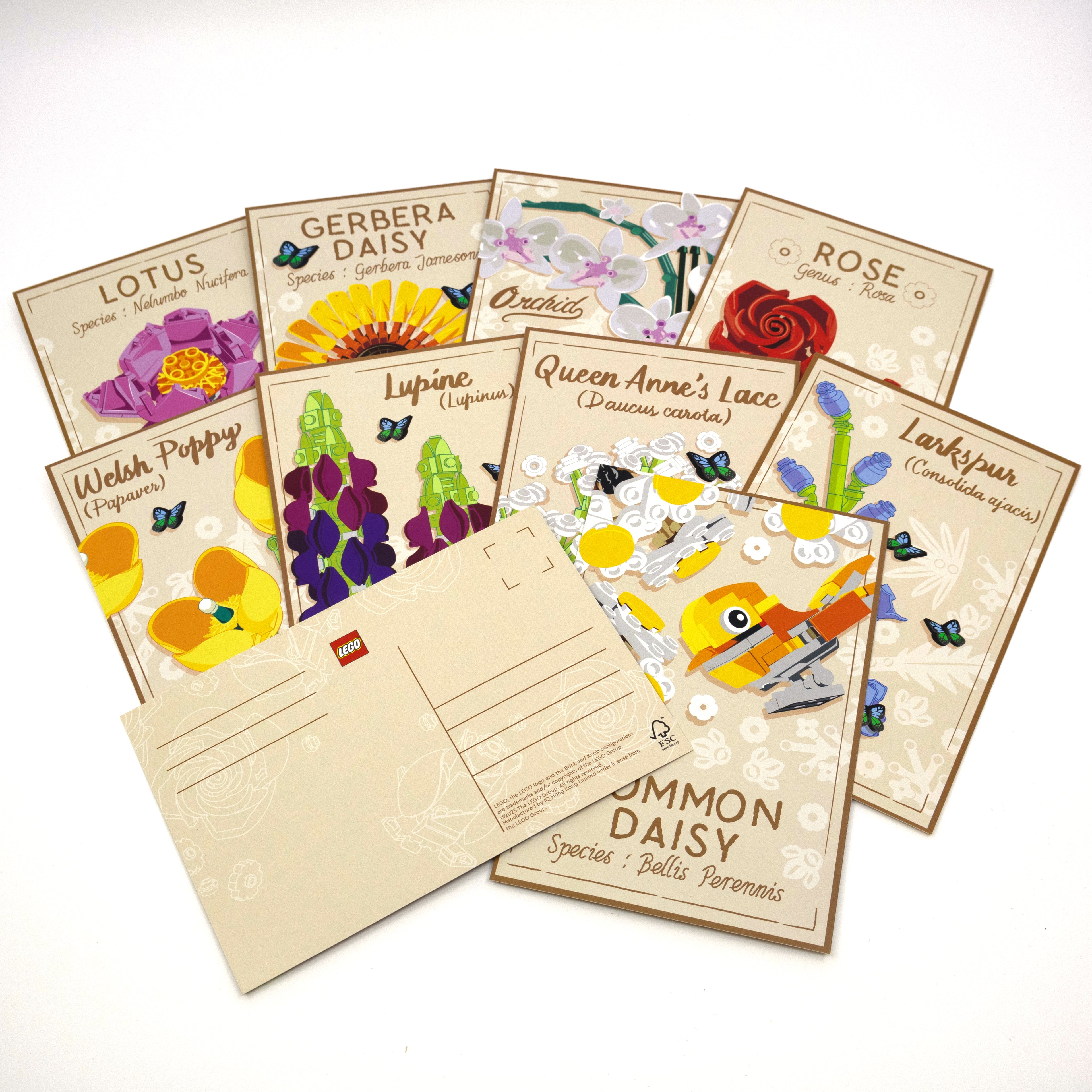 LEGO Stationery Set - Botanicals