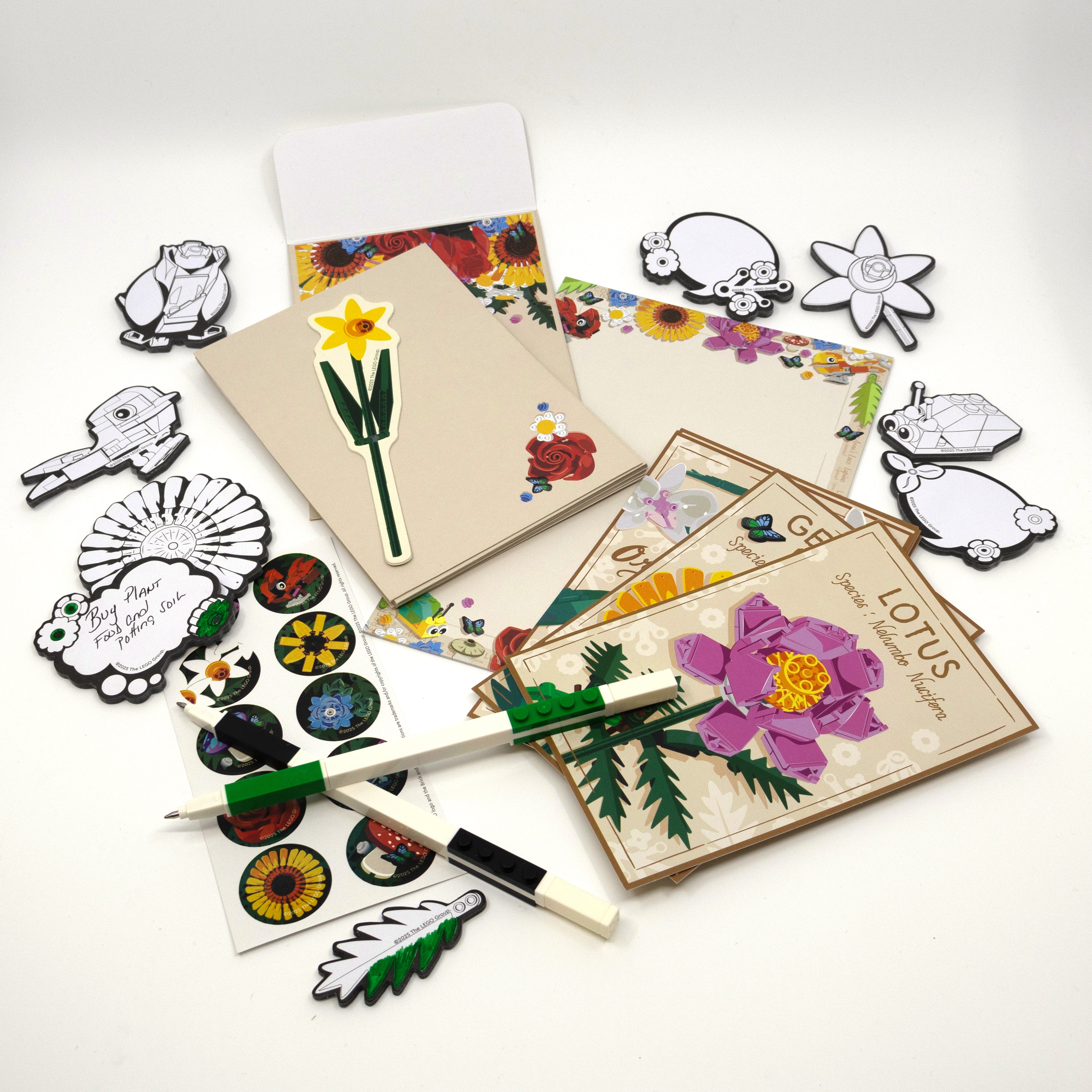 LEGO Stationery Set - Botanicals