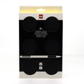 LEGO 2x3 ICONIC LOCKING NOTEBOOK WITH GEL PEN - BLACK