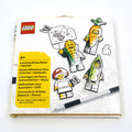 LEGO Minifigures Coloring Sticky Notes with Gel Pen Farmers Market