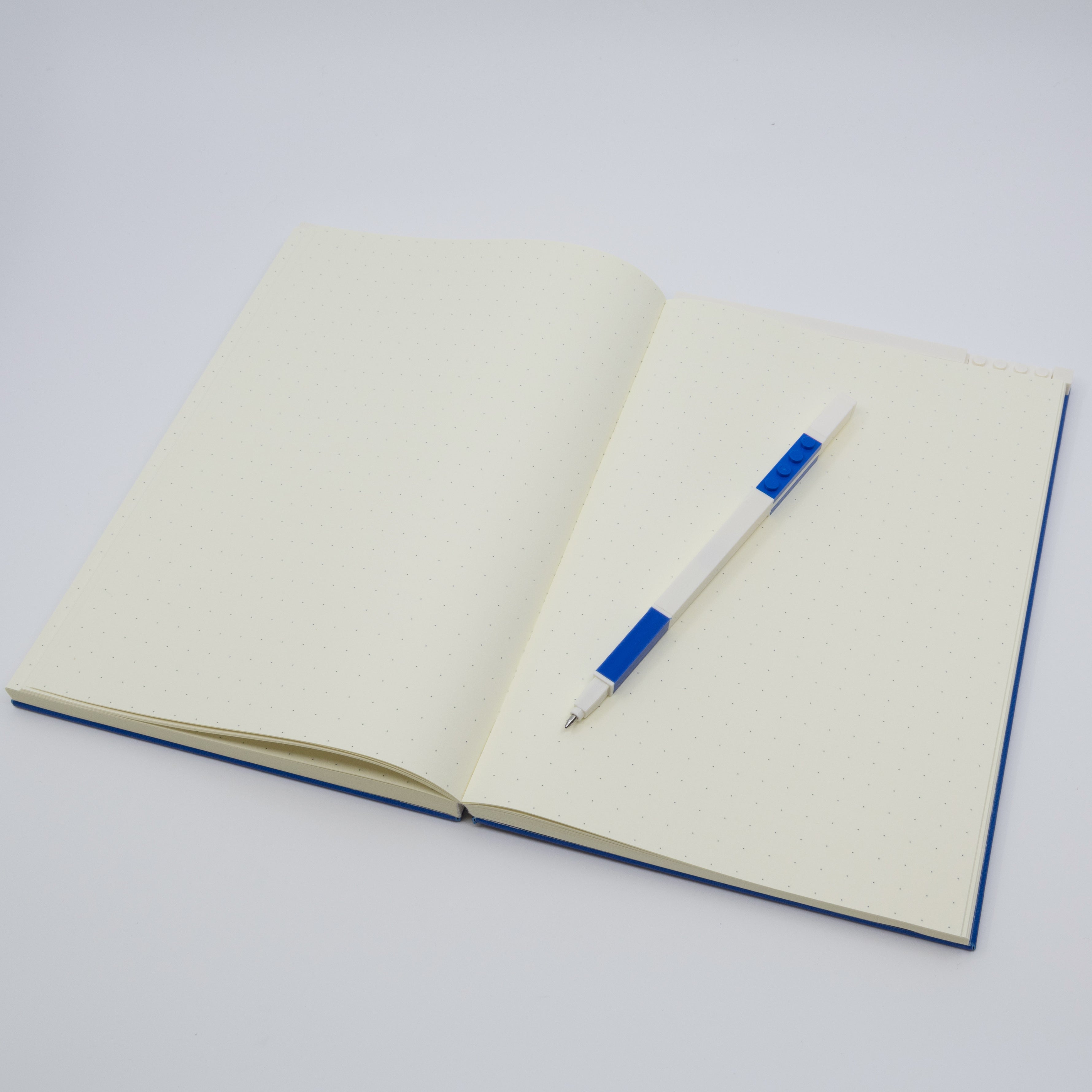LEGO 2x3 ICONIC LOCKING NOTEBOOK WITH GEL PEN - BLUE