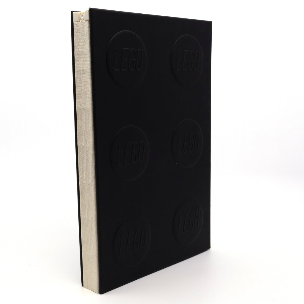 LEGO 2x3 ICONIC LOCKING NOTEBOOK WITH GEL PEN - BLACK