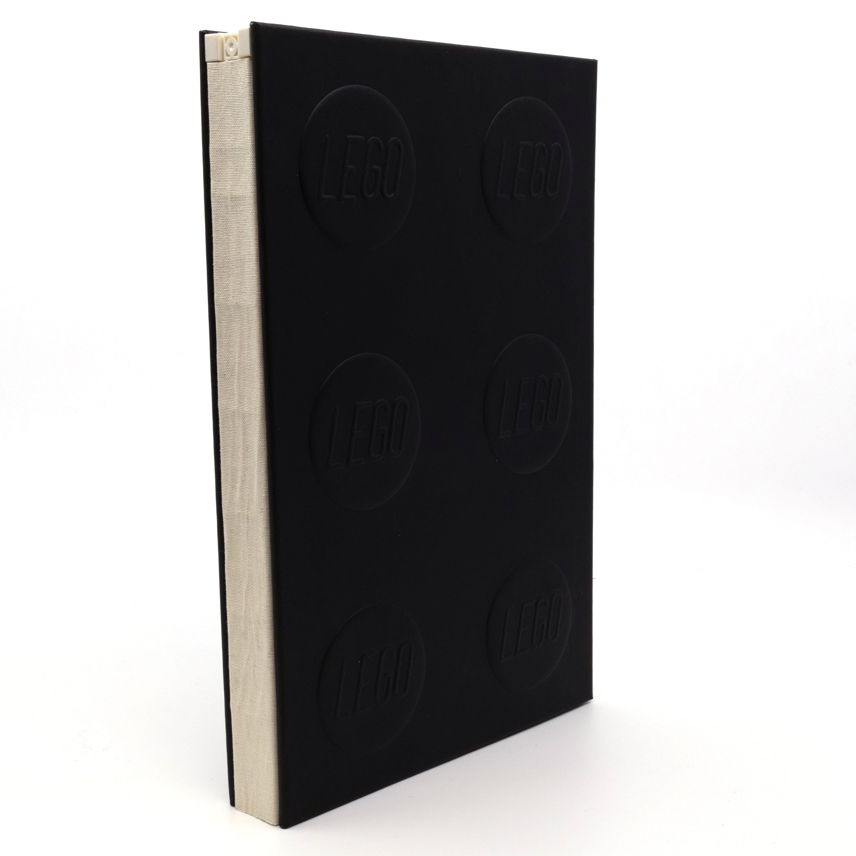 LEGO 2x3 ICONIC LOCKING NOTEBOOK WITH GEL PEN - BLACK