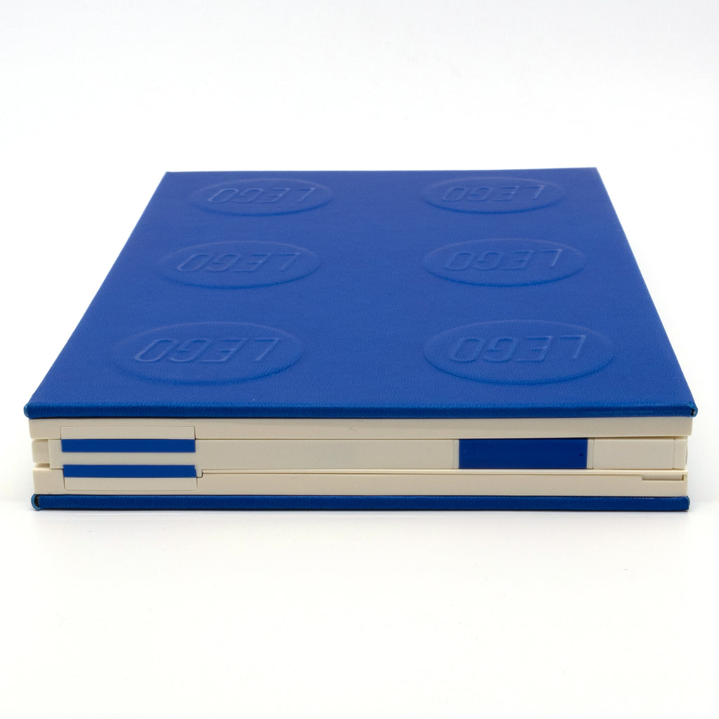 LEGO 2x3 ICONIC LOCKING NOTEBOOK WITH GEL PEN - BLUE
