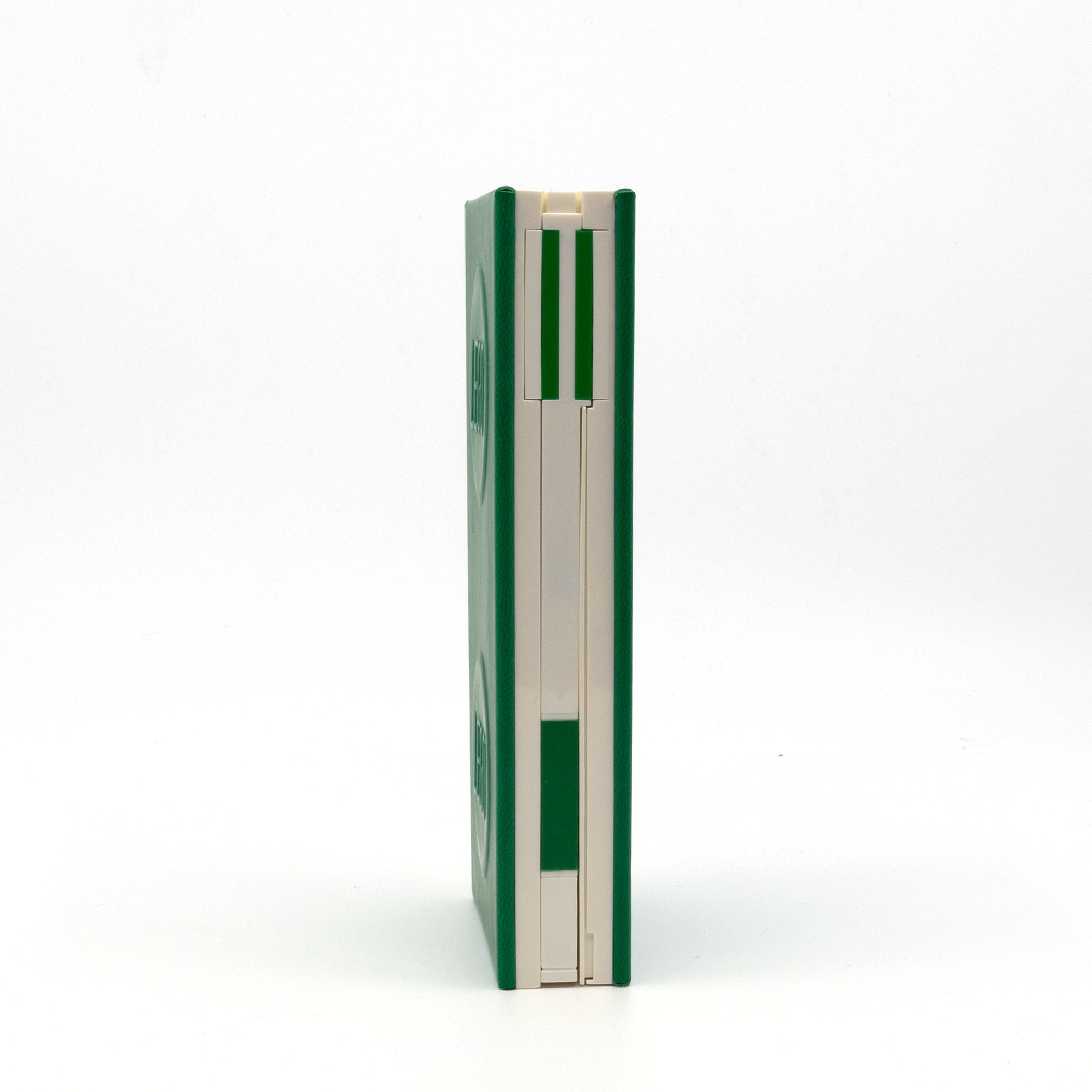 LEGO 1x2 ICONIC LOCKING NOTEBOOK WITH GEL PEN - GREEN