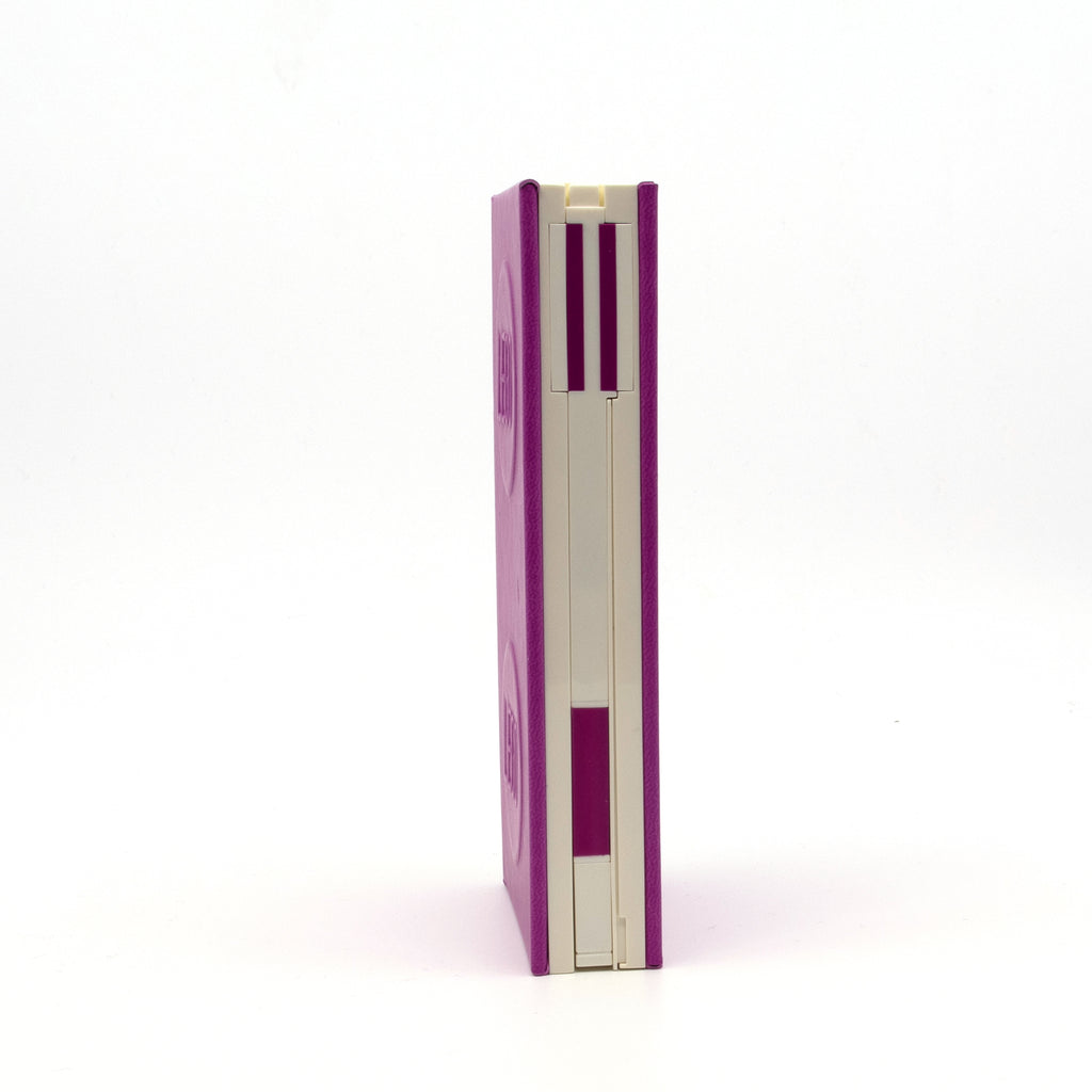 LEGO 1x2 ICONIC LOCKING NOTEBOOK WITH GEL PEN - VIOLET