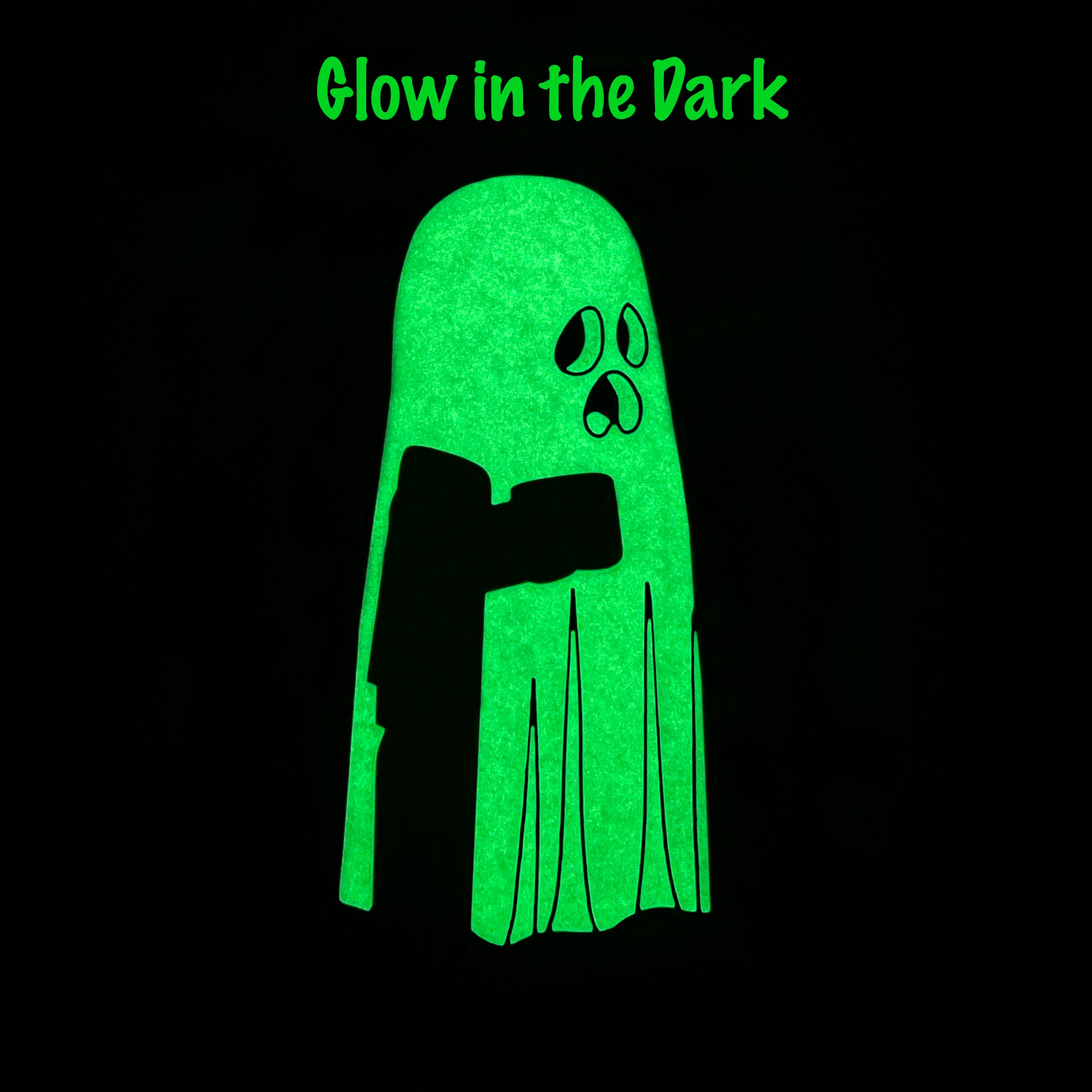 LEGO Glow in the Dark Ghost Bag Tag