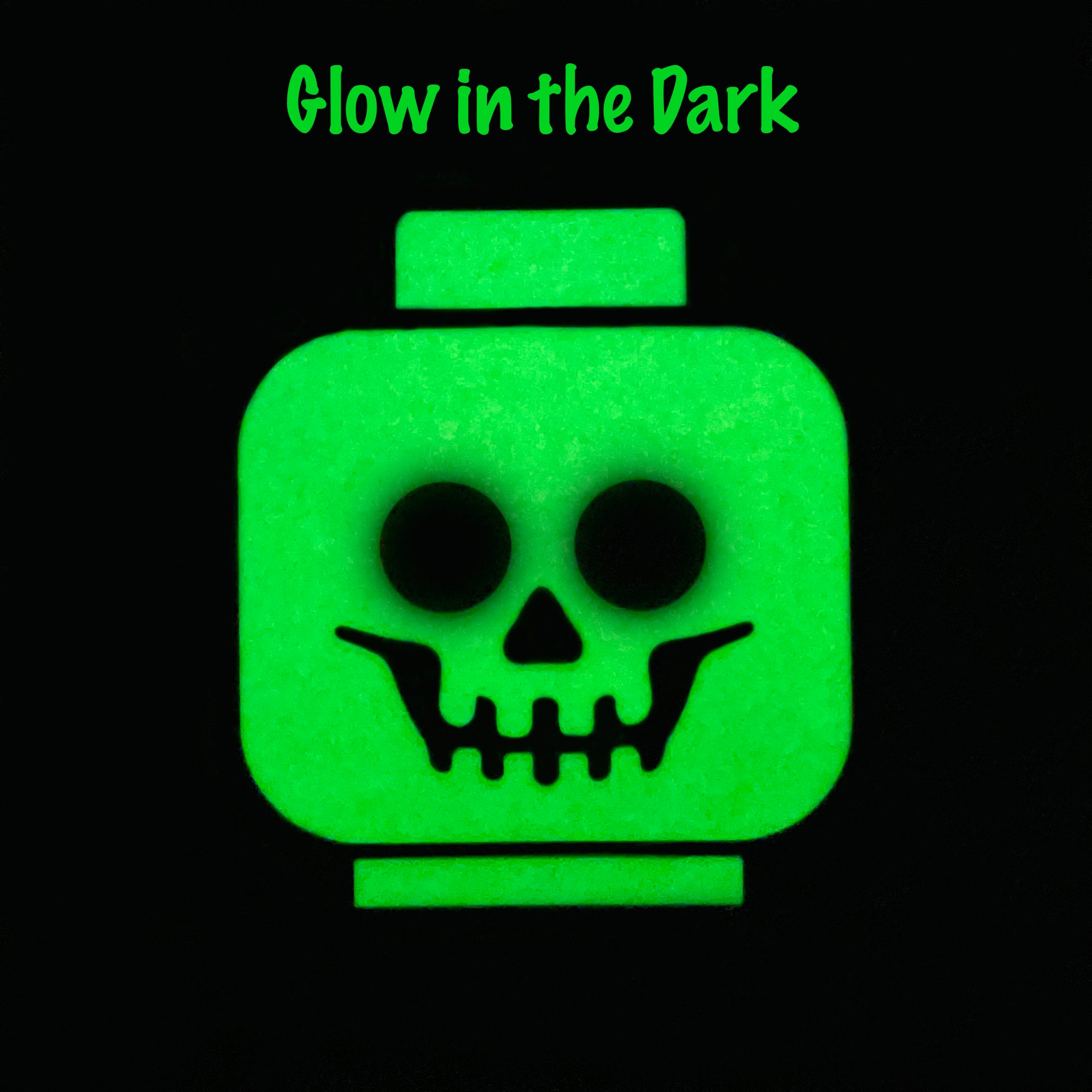 LEGO Glow in the Dark Skeleton Bag Tag