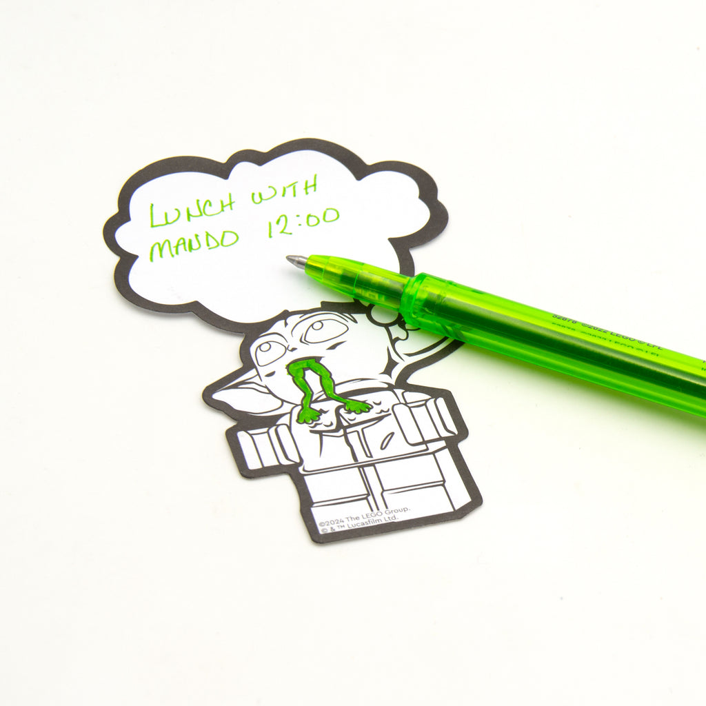 LEGO Star Wars The Mandalorian Coloring Sticky Notes