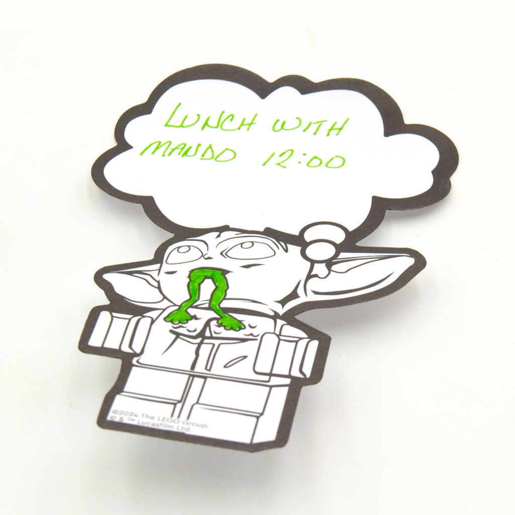 LEGO Star Wars The Mandalorian Coloring Sticky Notes