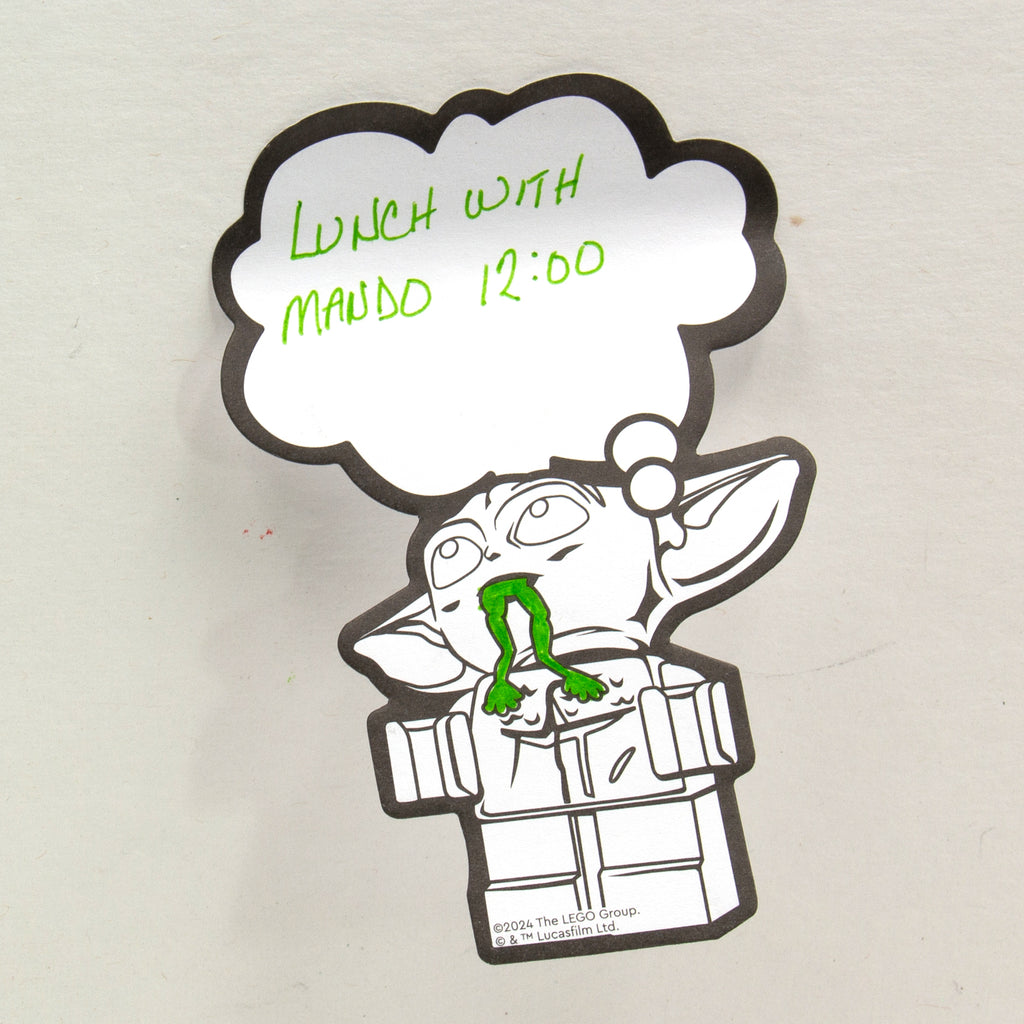 LEGO Star Wars The Mandalorian Coloring Sticky Notes