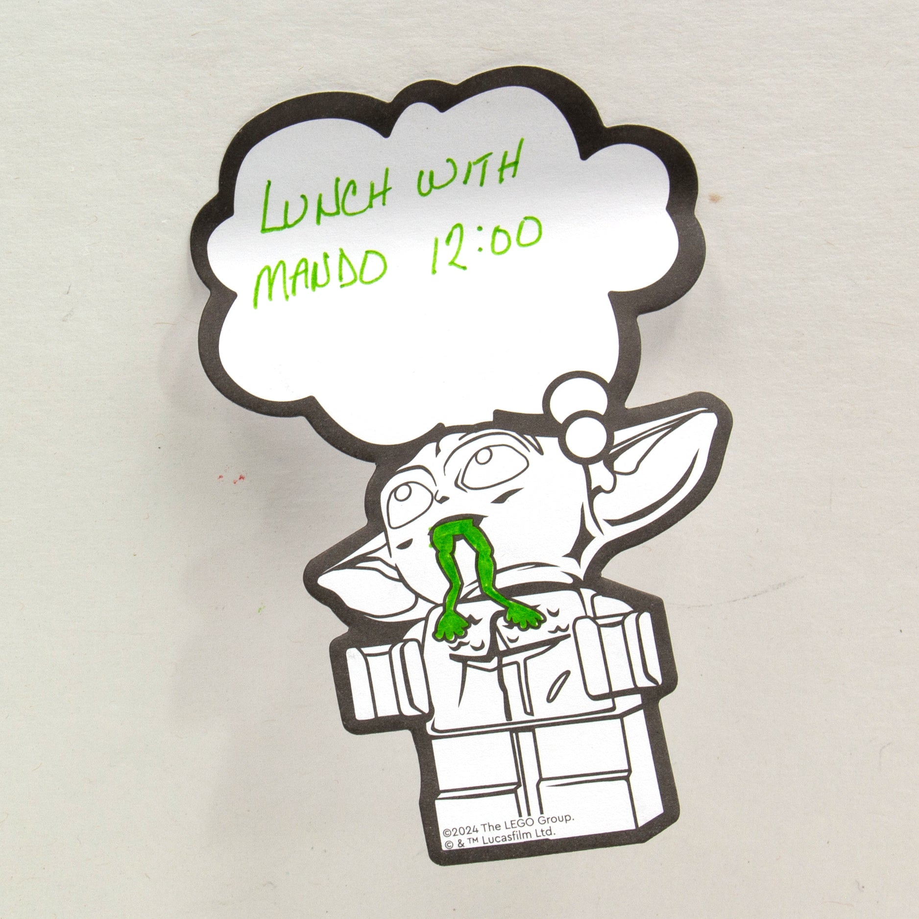 LEGO Star Wars The Mandalorian Coloring Sticky Notes