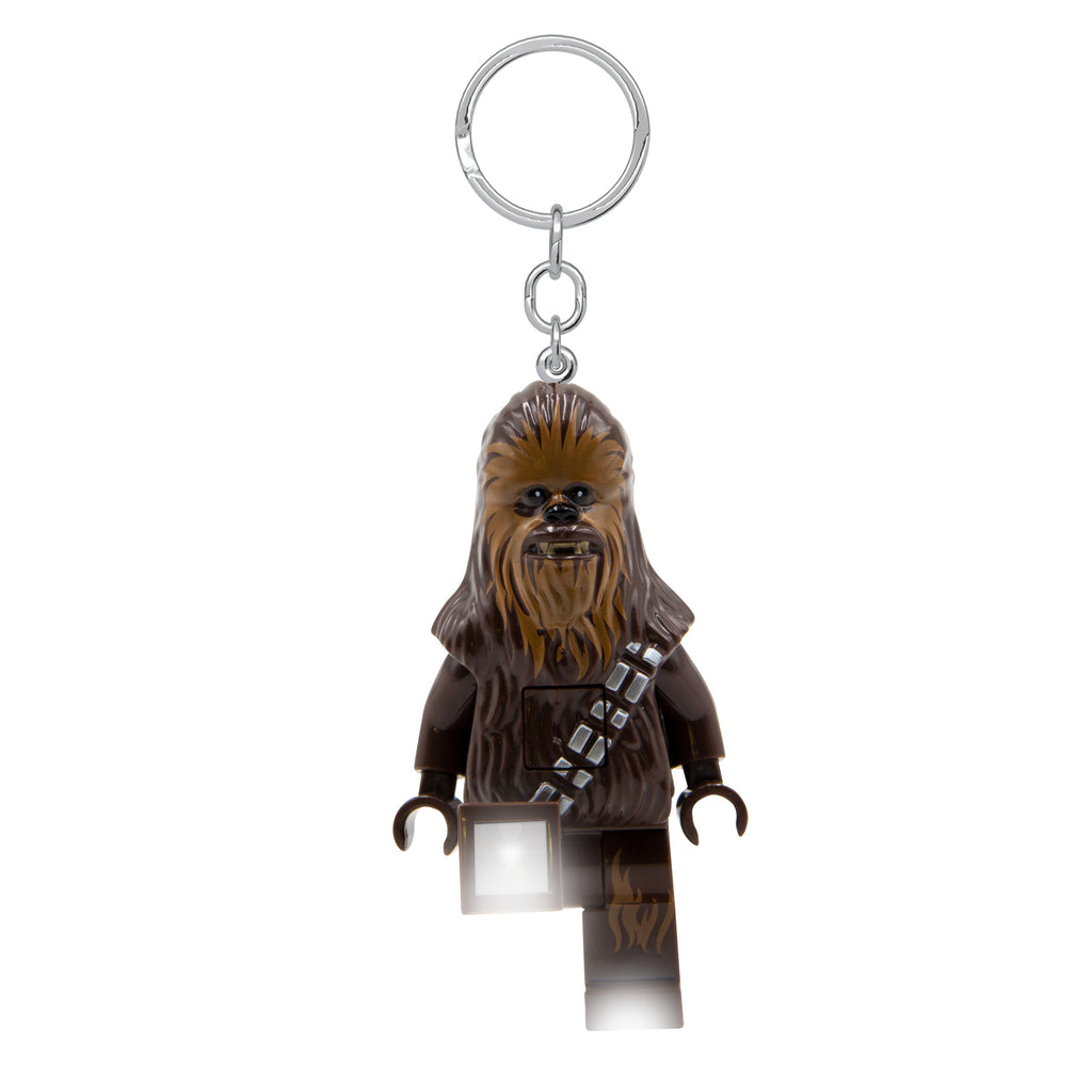 LEGO STAR WARS CHEWBACCA  KEYCHAIN LIGHT ON HANG TAG