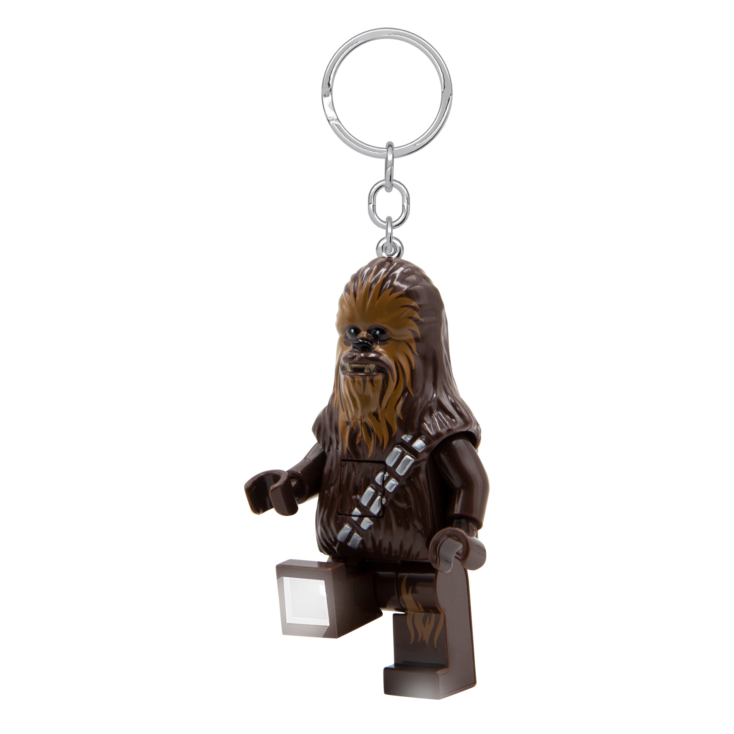 LEGO STAR WARS CHEWBACCA  KEYCHAIN LIGHT ON HANG TAG