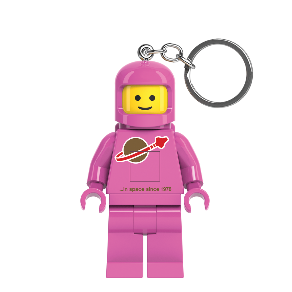 LEGO Spaceman Keychain Light- Pink (SP Pkg)