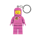 LEGO Spaceman Keychain Light- Pink (SP Pkg)