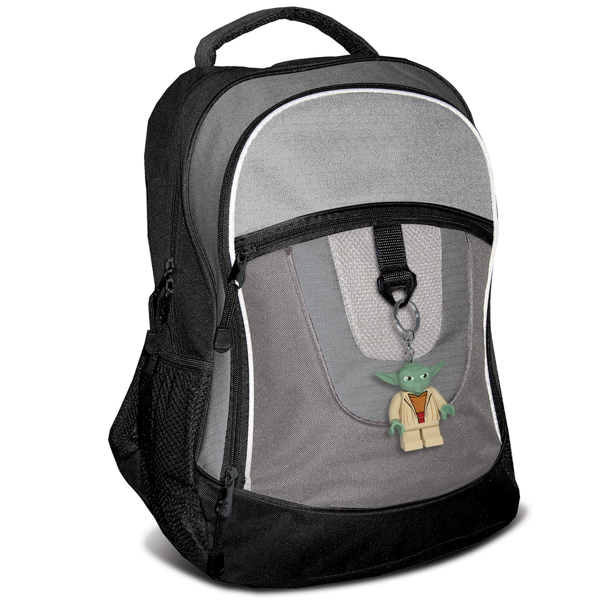 LEGO STAR WARS YODA KEYCHAIN LIGHT ON HANG TAG - KE11H