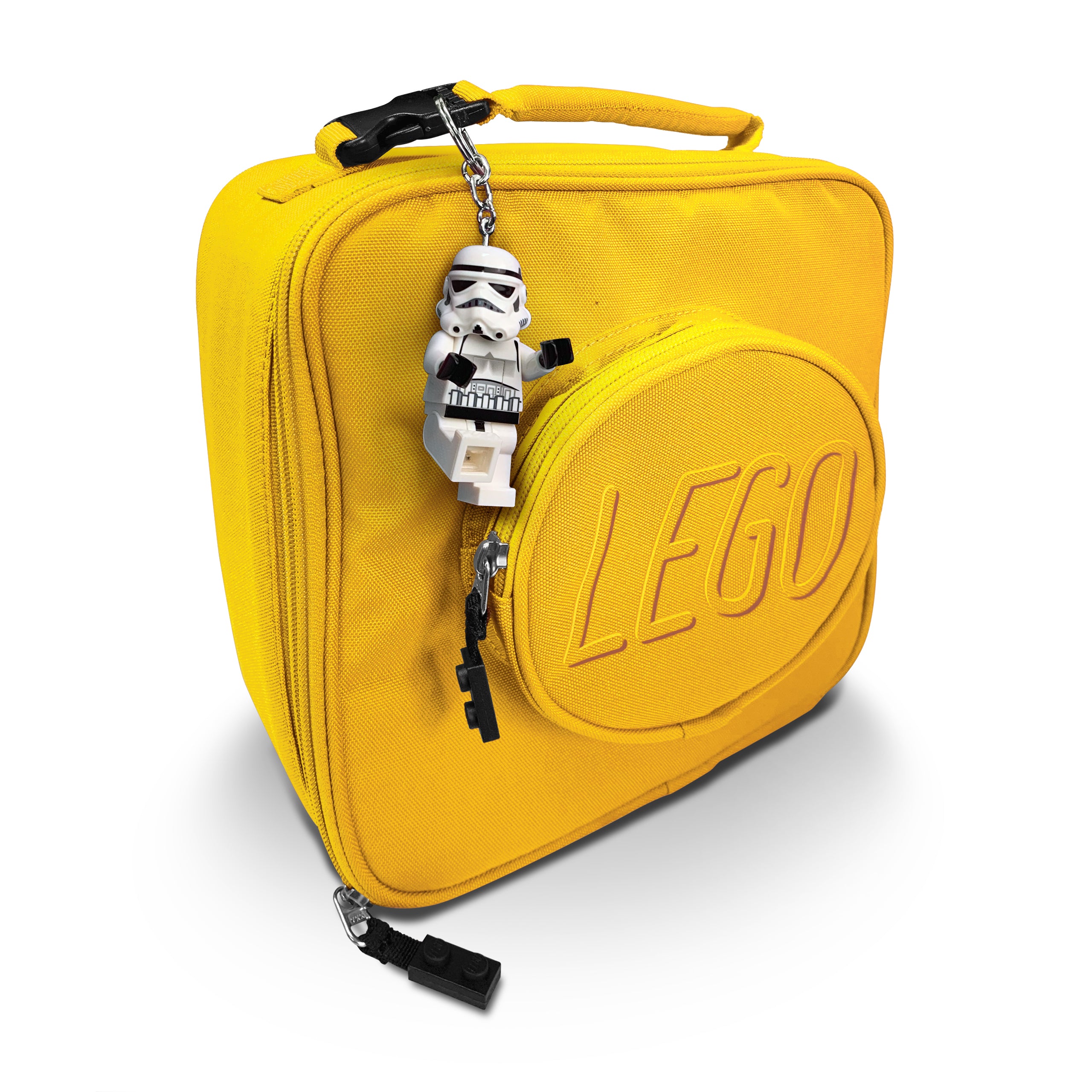 LEGO STAR WARS STORMTROOPER KEYCHAIN LIGHT ON HANG TAG