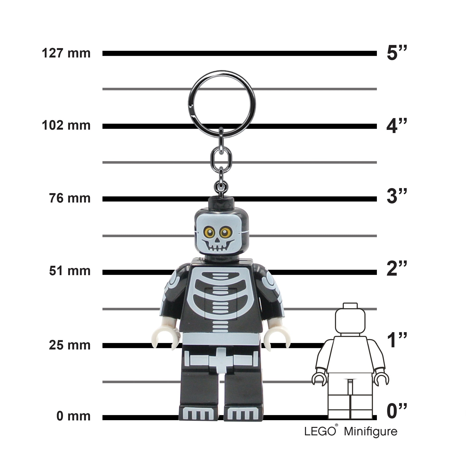 LEGO ICONIC SKELETON KEYCHAIN LIGHT