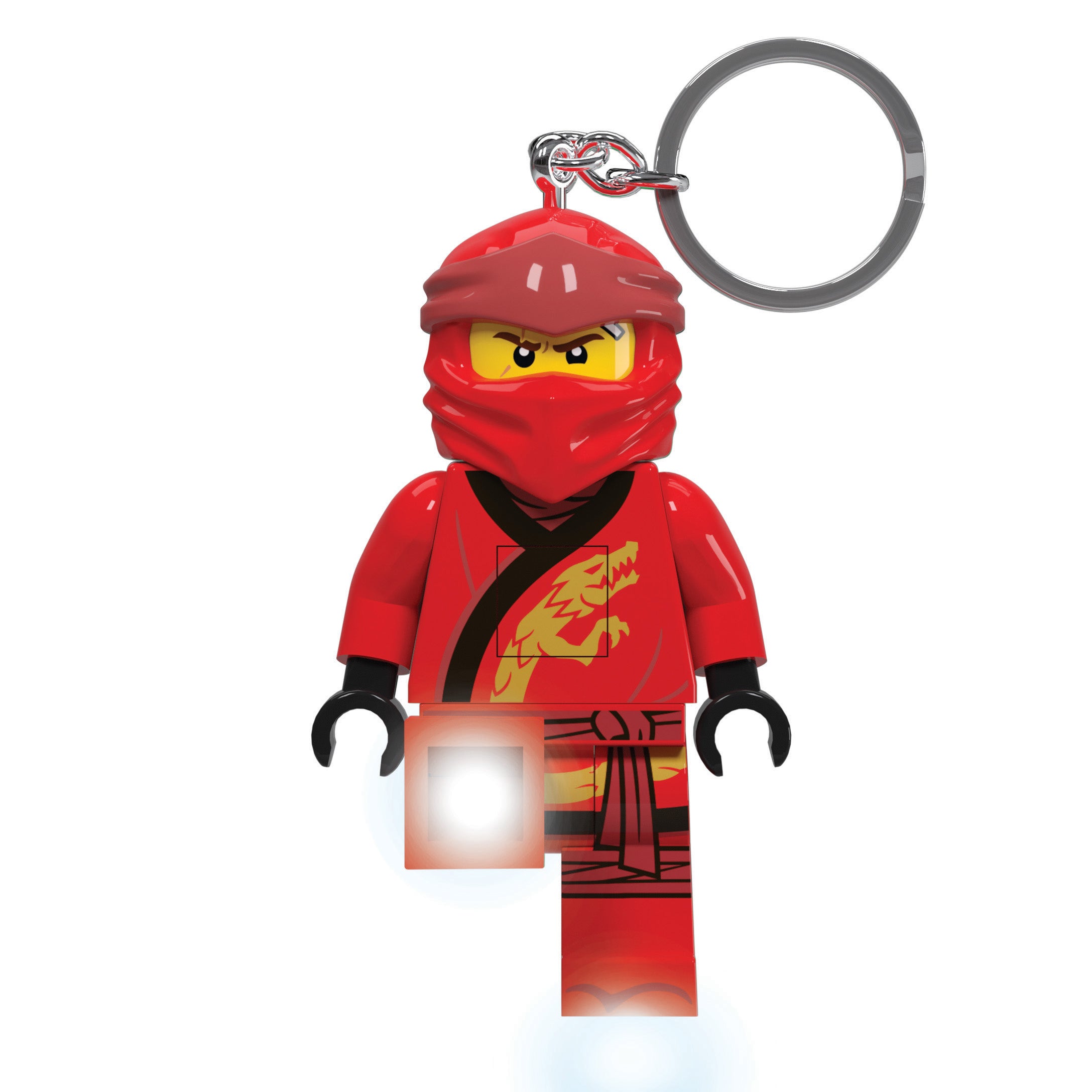 LEGO NINJAGO LEGACY KAI KEYCHAIN LIGHT ON HANG TAG